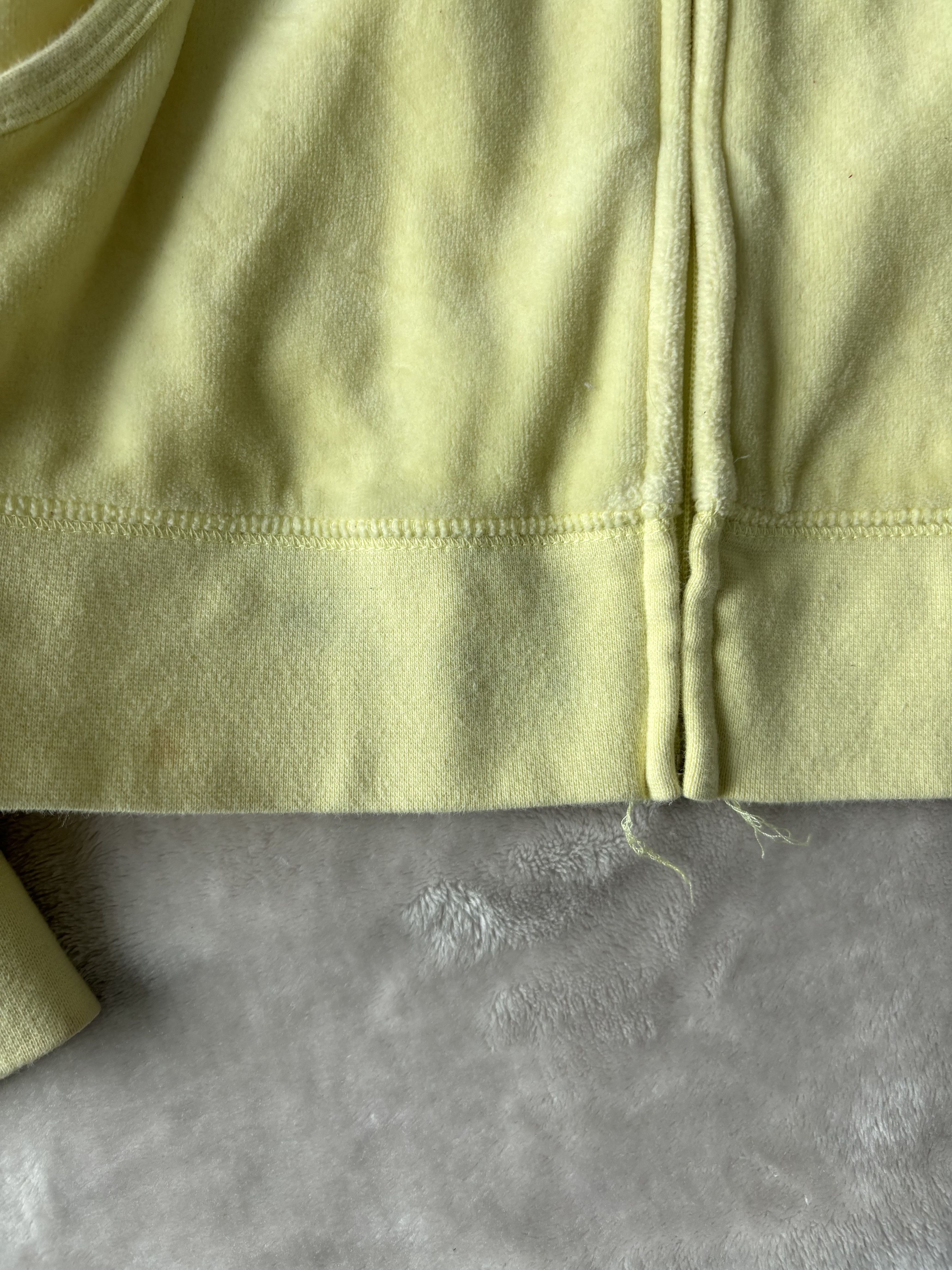 Juicy Couture Yellow Juicy Couture Tracksuit Zip-Up Hoodie Size XL / US 12-14 / IT 48-50 - 4 Thumbnail