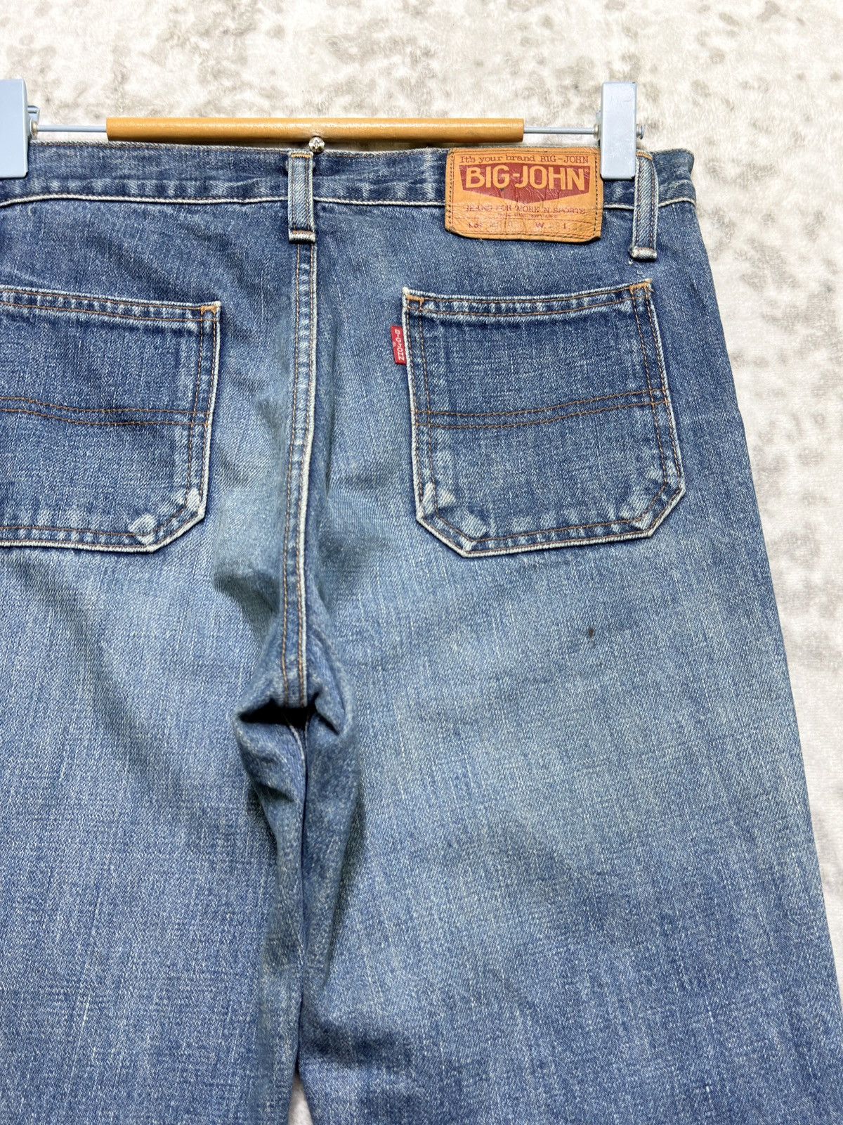 Big John Vintage Big John Bush Pant Flare Jeans Japan Bell Bottom Size US 29 - 11 Thumbnail
