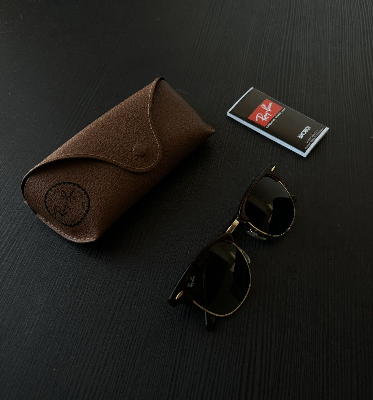 image of Rayban Clubmaster Classic in Black, Men's