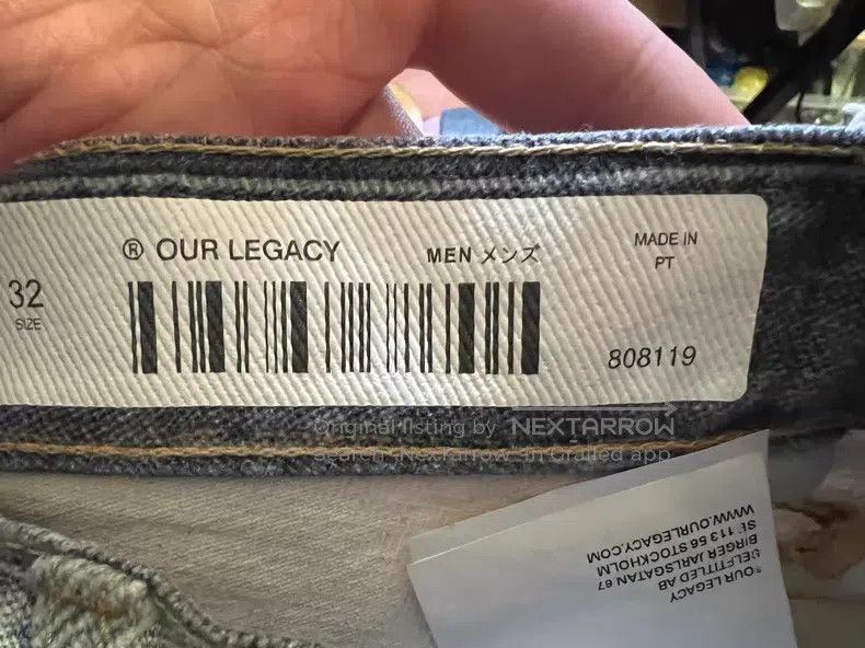 Our Legacy Our Legacy Loose fit denim jeans Size US 32 / EU 48 - 5 Thumbnail
