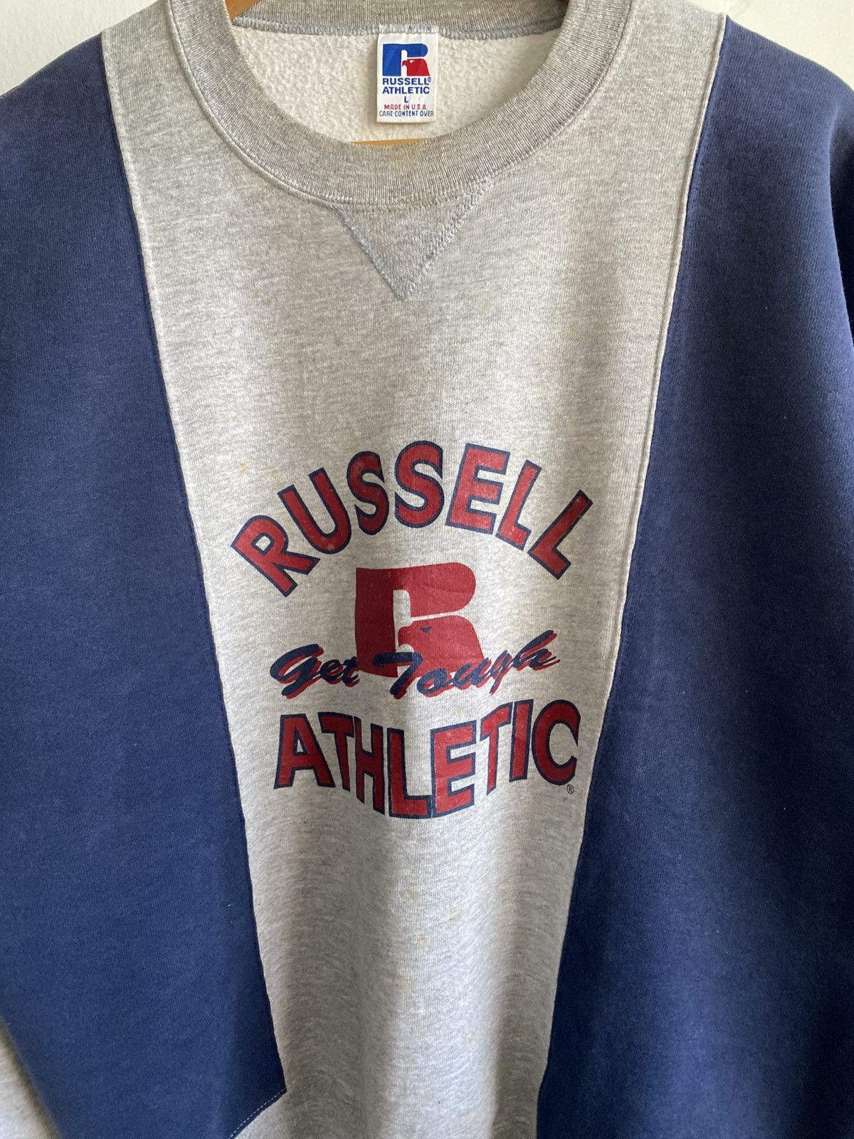 Russell Athletic 🔥 OFFER ME‼️ Rare Vintage Russell Athletic Double Layers Boxy Size L / US 10 / IT 46 - 5 Thumbnail