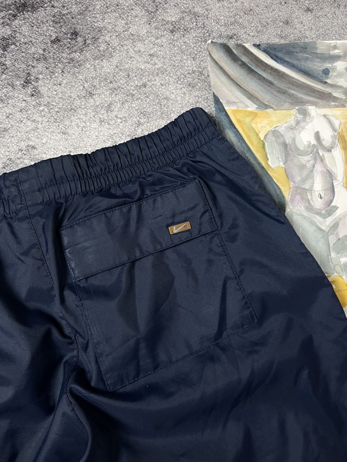 Nike 🔥90’S NIKE NYLON BAGGY TRACK PANTS GORPCORE Y2K Size US 30 / EU 46 - 7 Thumbnail