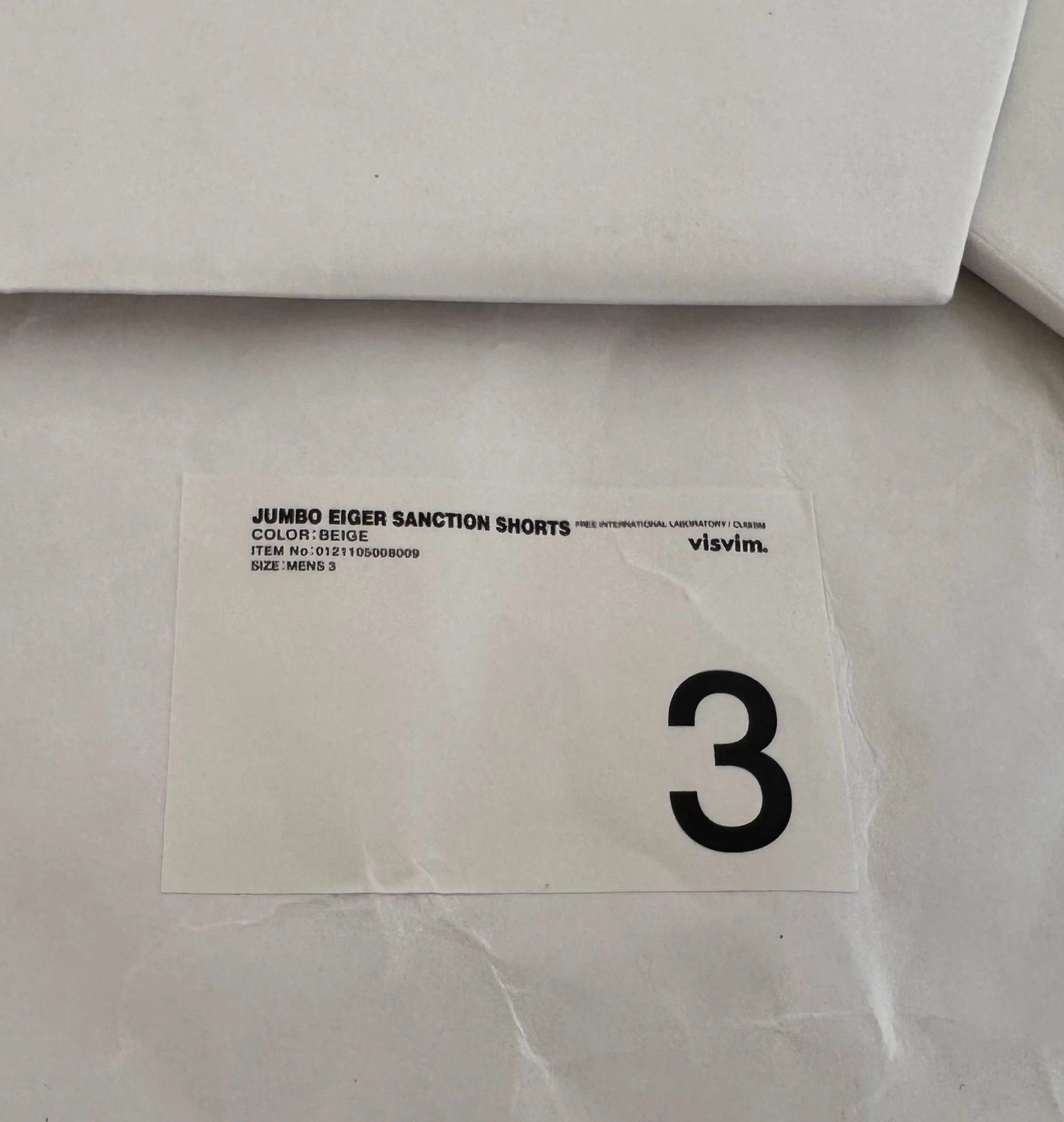 Visvim VISVIM JUMBO EIGER SHORTS 21SS 3 thigh discoloration Size US 32 / EU 48 - 4 Thumbnail