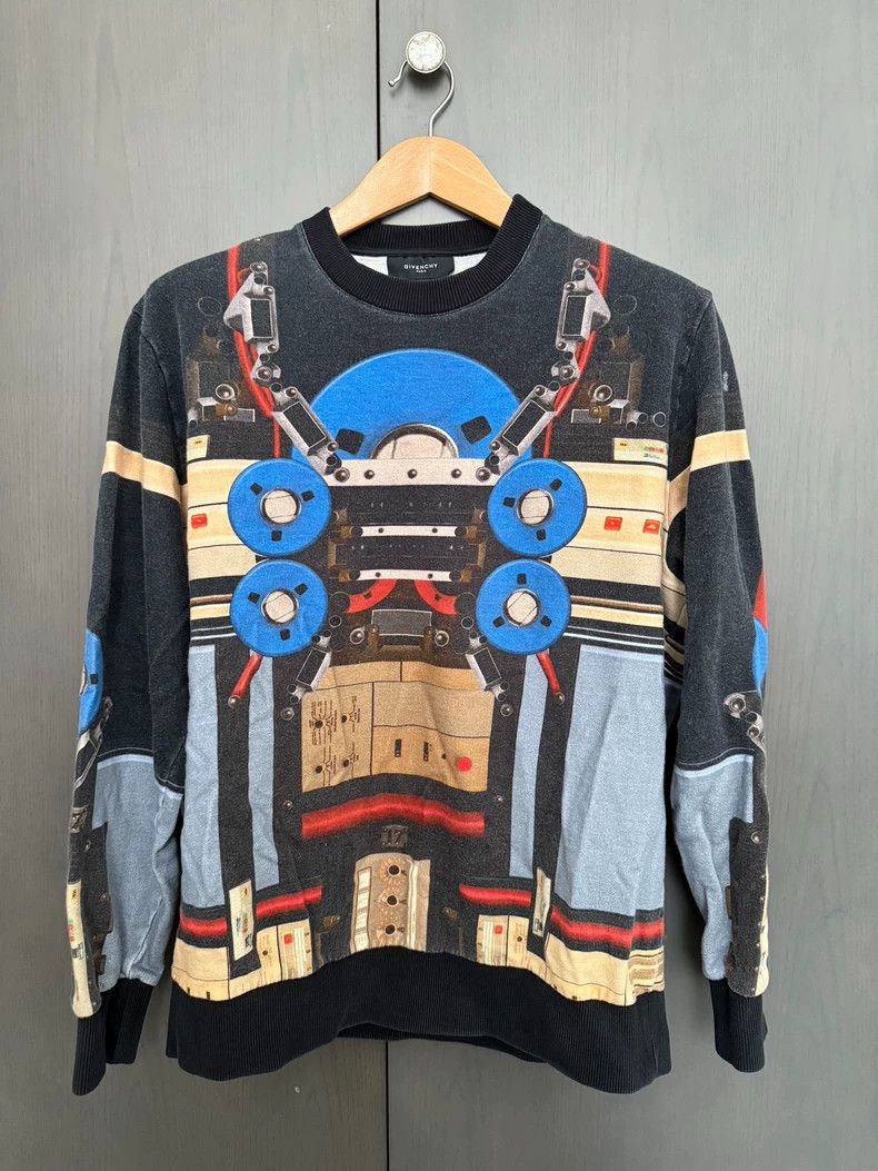 Givenchy Givenchy Showcase robot series long-sleeved hoodie, Size US XS / EU 42 / 0 - 1 Thumbnail