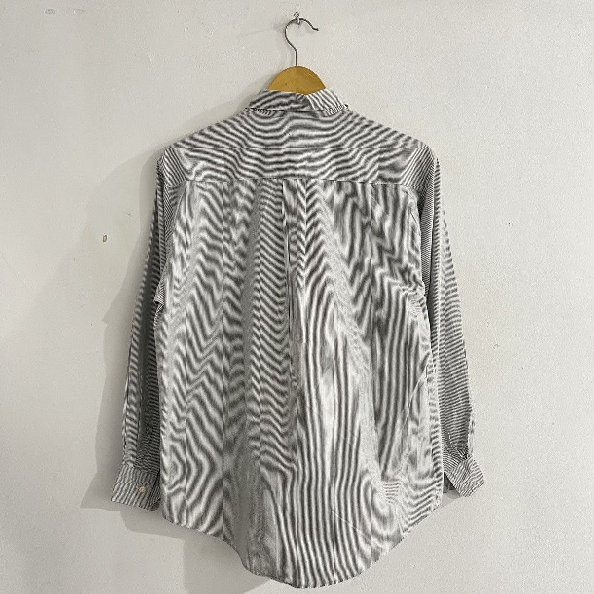 Issey Miyake Issey Miyake - Striped Longsleeve Button Up Size US L / EU 52-54 / 3 - 8 Thumbnail