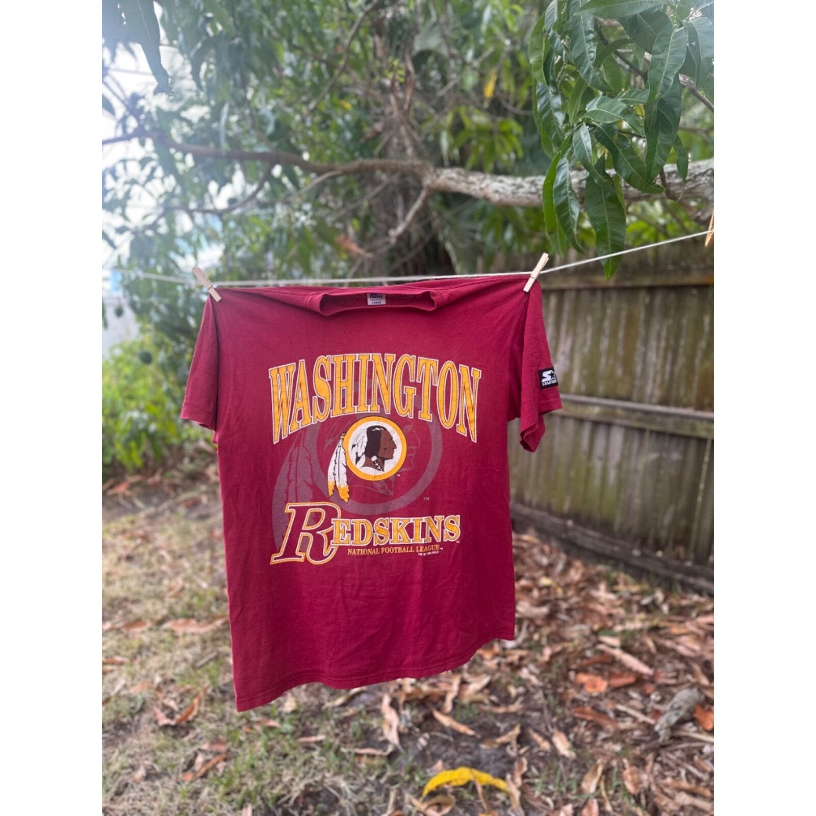 Starter Vintage Washington Redskins NFL Authentic Starter Tag Size US L / EU 52-54 / 3 - 1 Thumbnail