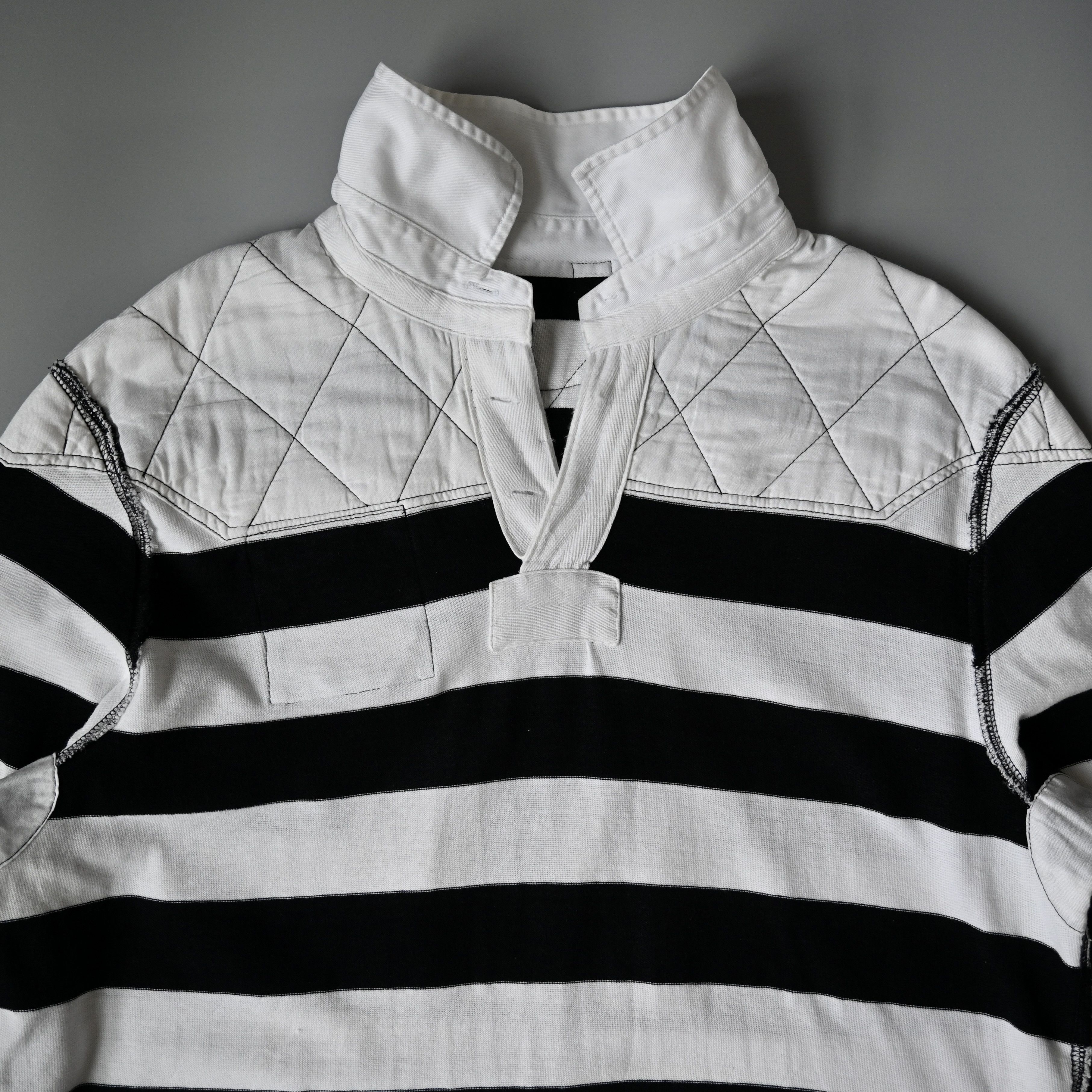 Polo Ralph Lauren Ralph Lauren cotton&viscose quilted rugby shirt, XL, canoe Size US XL / EU 56 / 4 - 16 Thumbnail