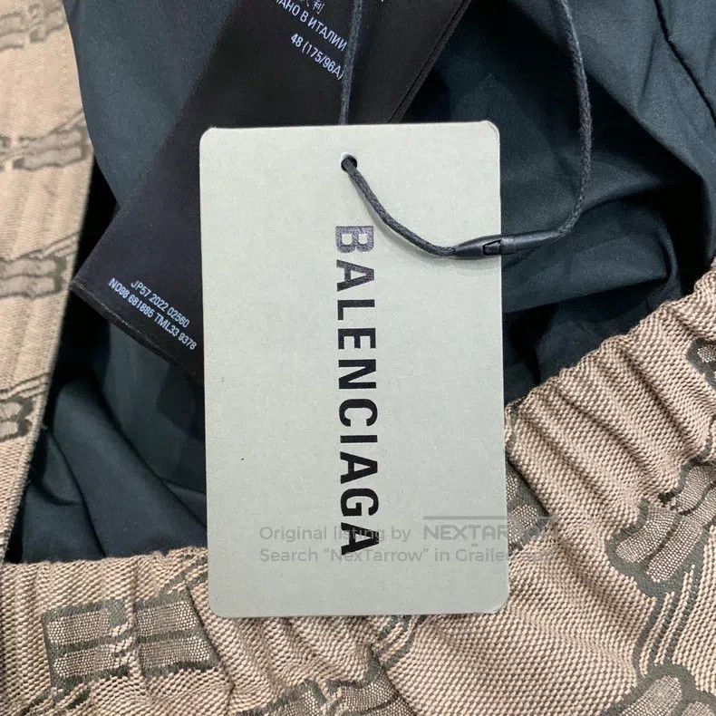 Balenciaga Balenciaga Double B Full Print Cotton Jacket Size US M / EU 48-50 / 2 - 8 Thumbnail