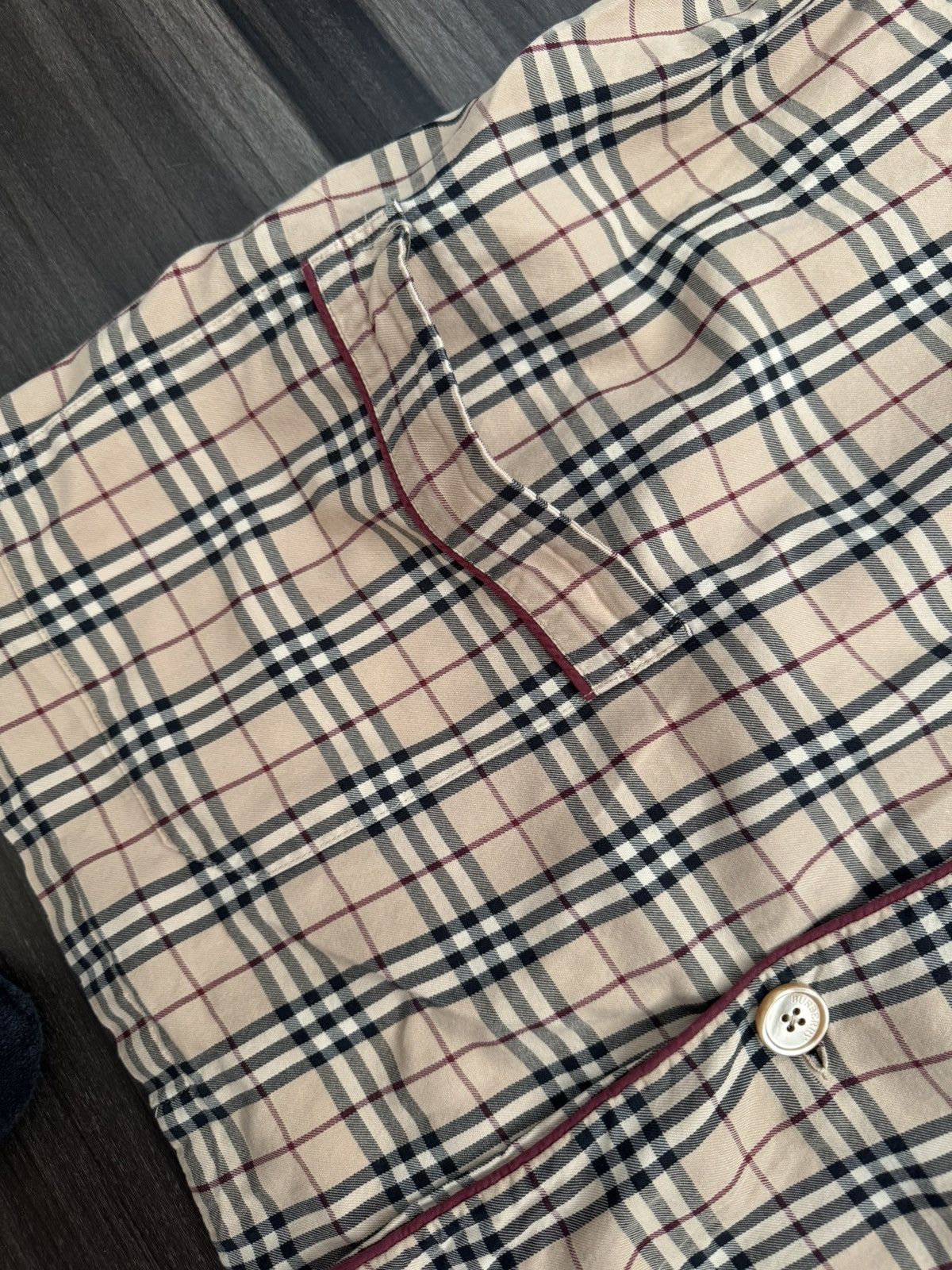 Burberry Burberry London Nova Check Pattern Pajamas Button-Up Men’s M Size US M / EU 48-50 / 2 - 3 Thumbnail
