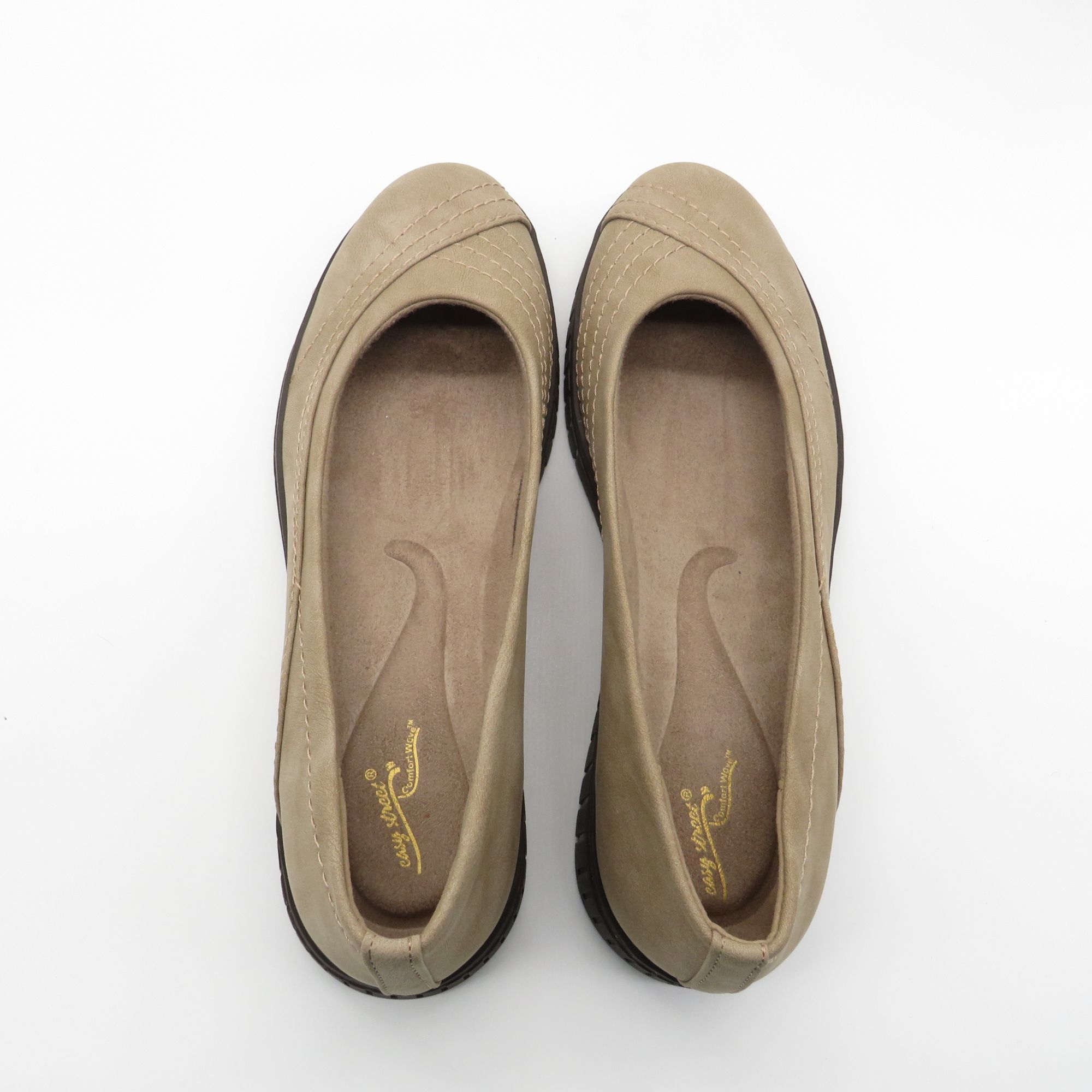 Other Easy Street Women's Brown Slip-On Flats With Comfort Sole 9. Size US 9.5 / IT 39.5 - 5 Thumbnail