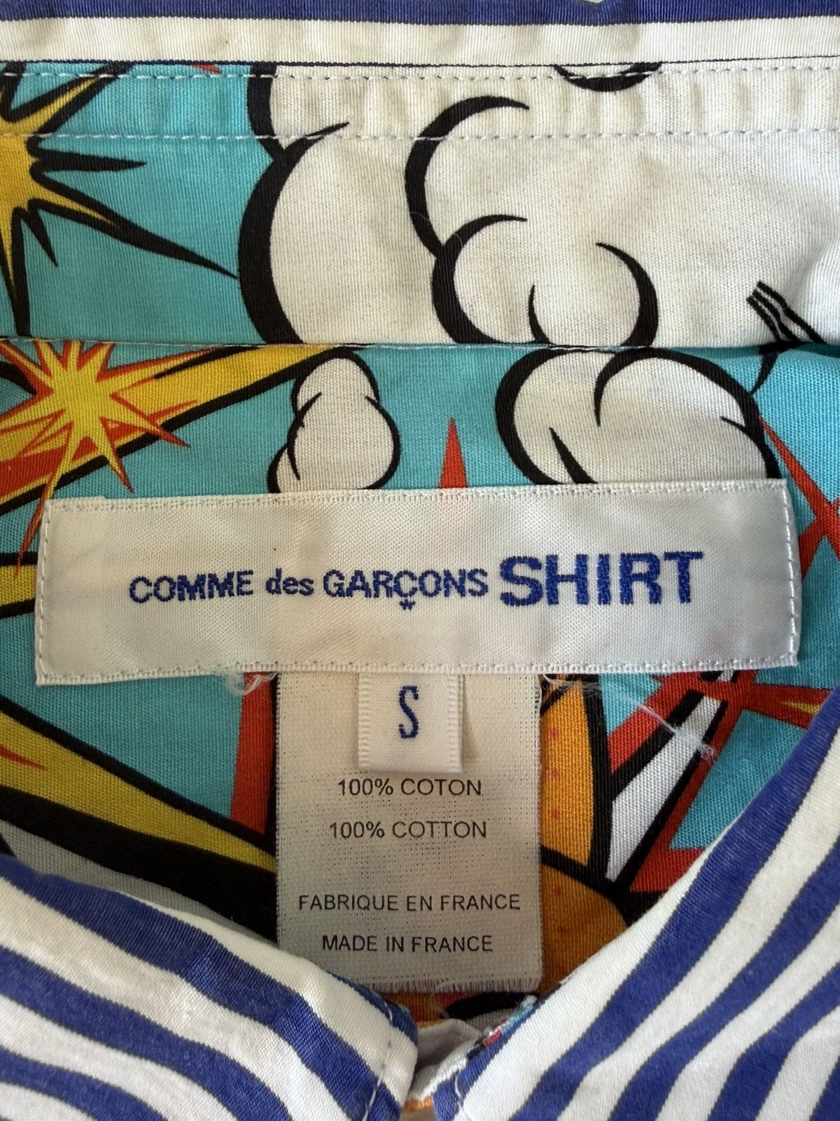 Comme des Garcons Comme Des Garcons Shirt AW18 Comic Book Print Shirt Size US S / EU 44-46 / 1 - 6 Thumbnail