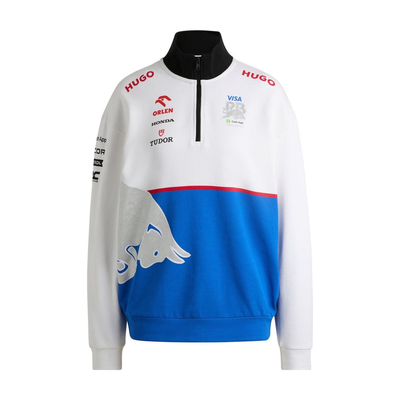 Hugo 🔥 HUGO Red Bull Racing F1 2024 1/4 Zip Sweatshirt Visa Cash Size US M / EU 48-50 / 2 - 3 Thumbnail