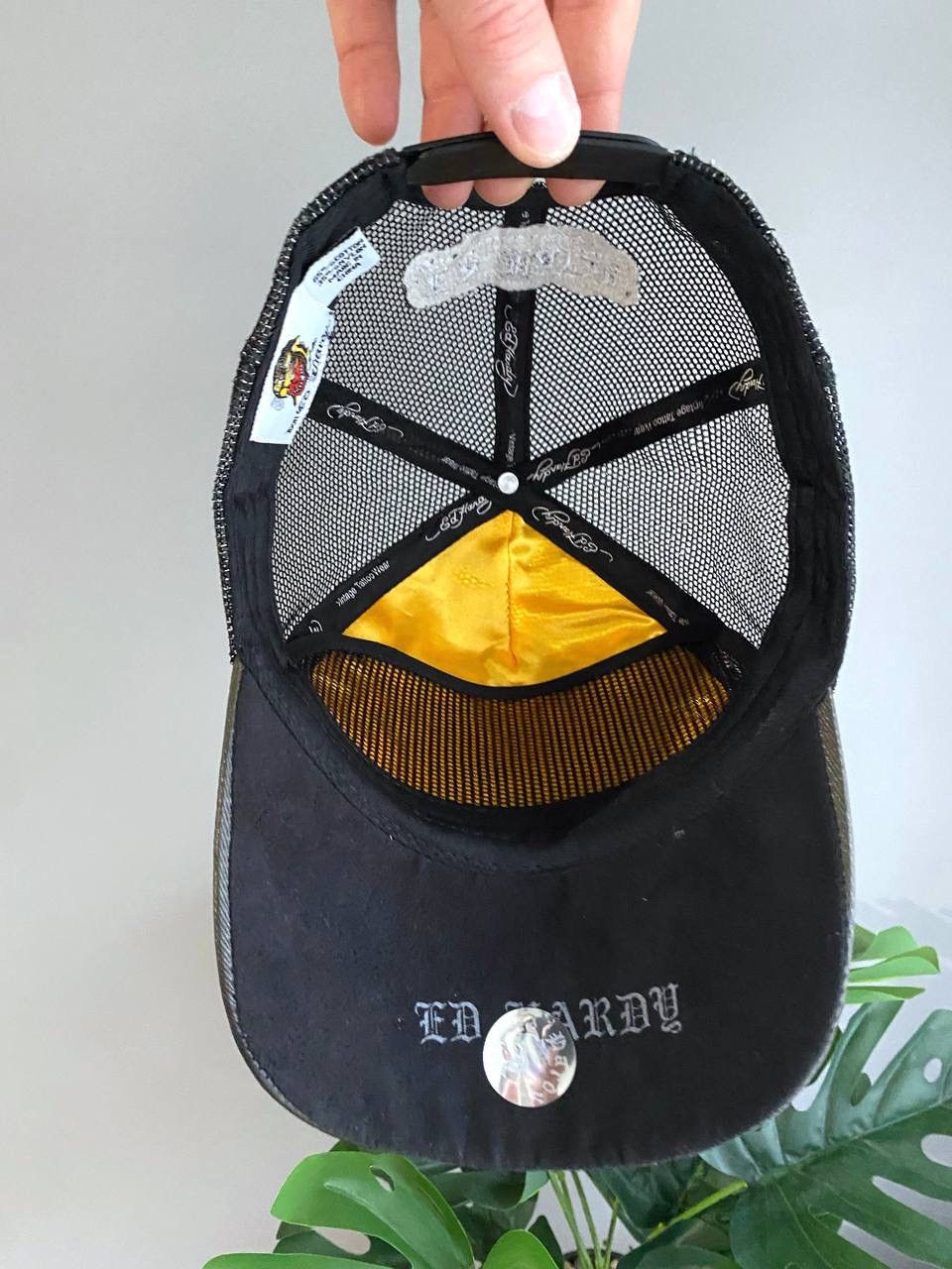 Ed Hardy Ed Hardy by Christian Audigier Tiger Logo Trucker Cap, OS Size ONE SIZE - 12 Thumbnail