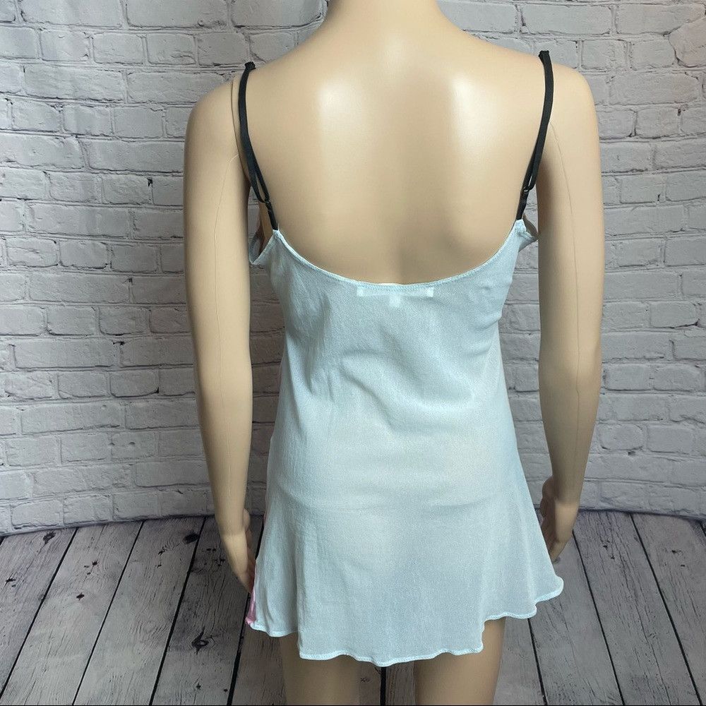 Other Lola Haze Baby Doll Tie-Dye Silk Chemise Cami Size M Size ONE SIZE - 4 Thumbnail