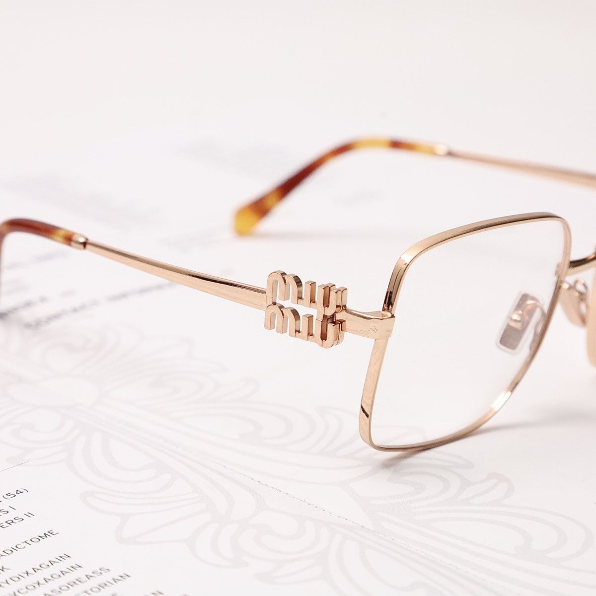 Miu Miu MIU MIU 0MU 51XV SUNGLASSES Size ONE SIZE - 3 Thumbnail