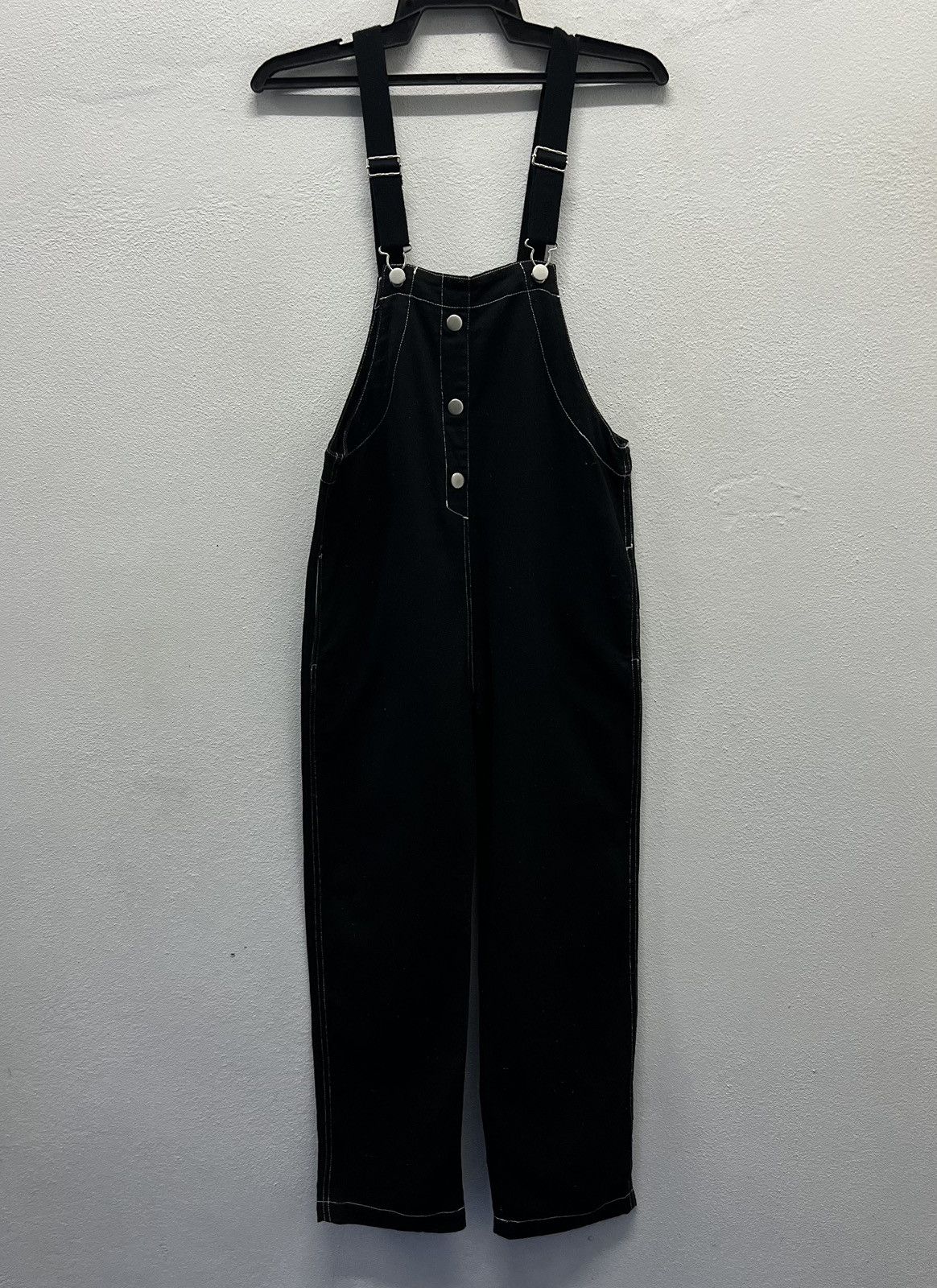 Vintage Vintage MPS (Merry Pop Studio) Black Denim Overalls Size US 36 / EU 52 - 1 Thumbnail