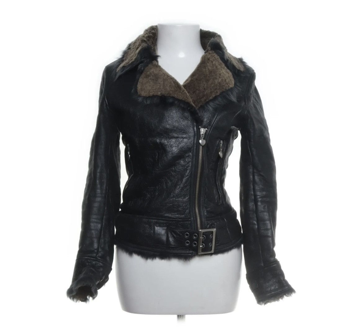 J.Lindeberg Leather jacket bikerjacket J.Lindeberg Size S / US 4 / IT 40 - 1 Thumbnail