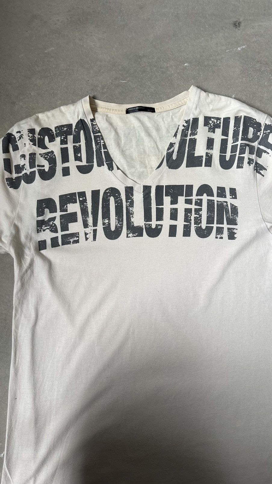 Japanese Brand CUSTOM CULTURE RECOLUTION DRESSED PUNK TEE Size US M / EU 48-50 / 2 - 3 Thumbnail
