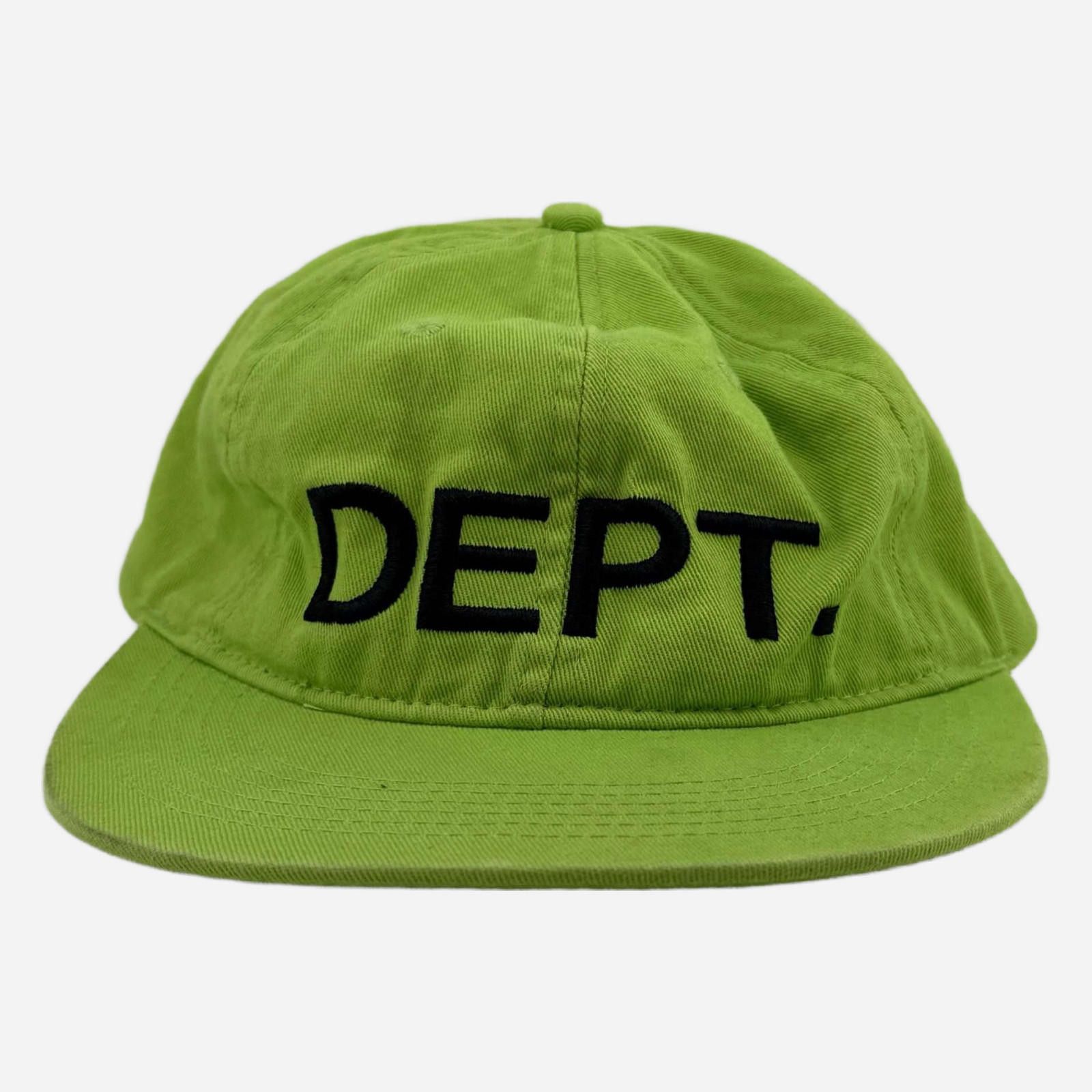 Gallery Dept. Gallery Dept Lime Green Logo Hat Size ONE SIZE - 1 Thumbnail