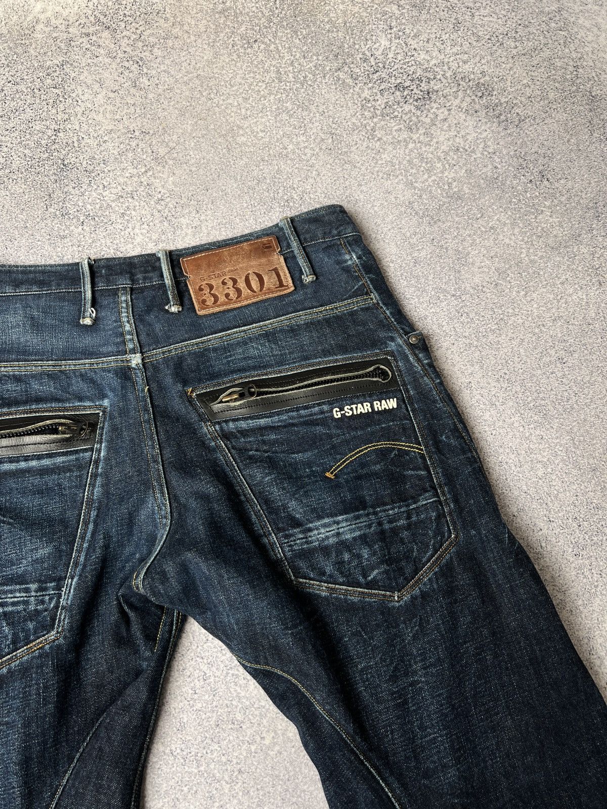 G-Star × Vintage Vintage G-Star Raw Denim Jeans Size US 33 - 10 Thumbnail