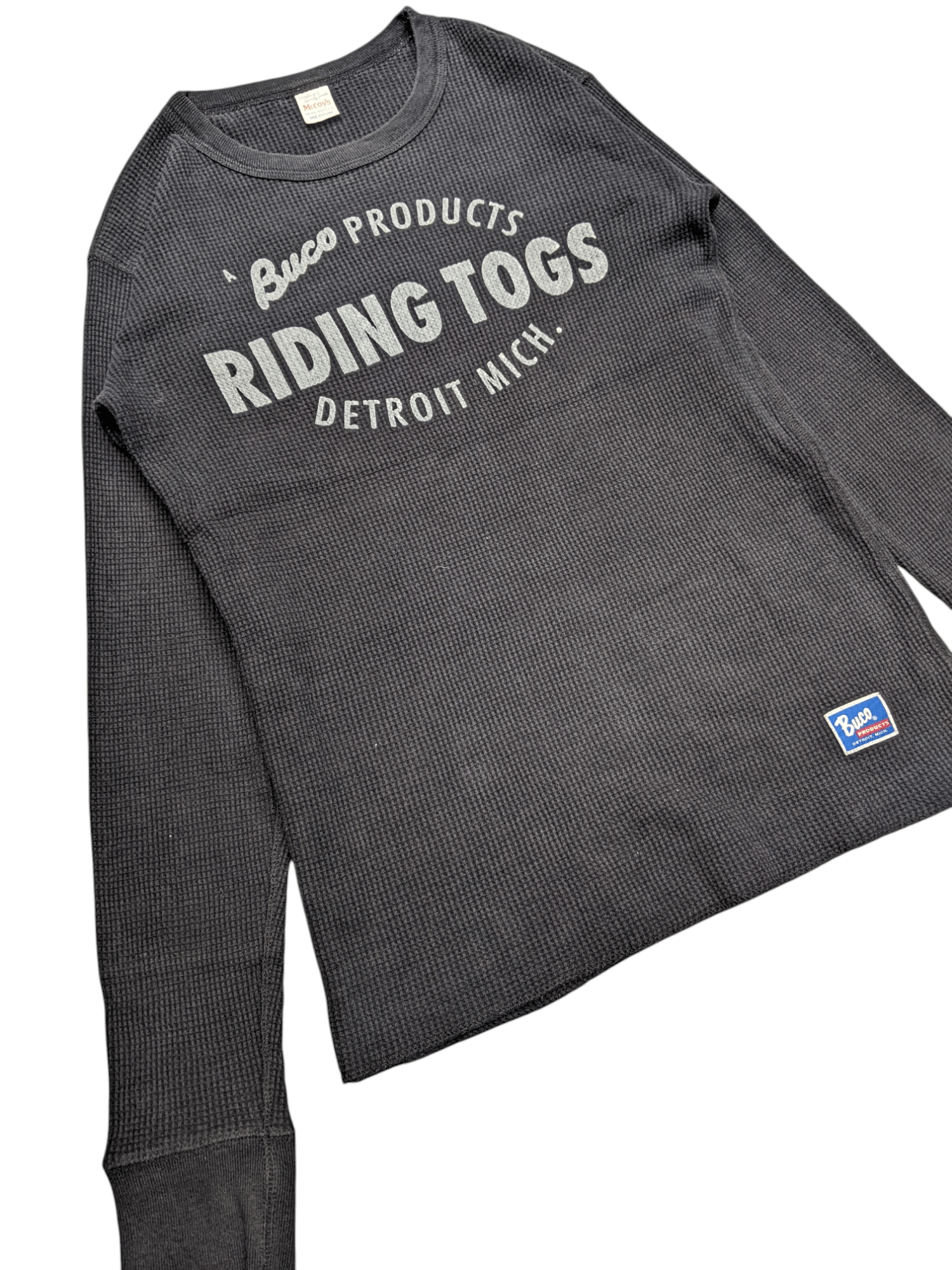The Real McCoy's Buco 'Riding Togs' by The Real McCoy's Waffle Knit T shirt Size US M / EU 48-50 / 2 - 3 Thumbnail