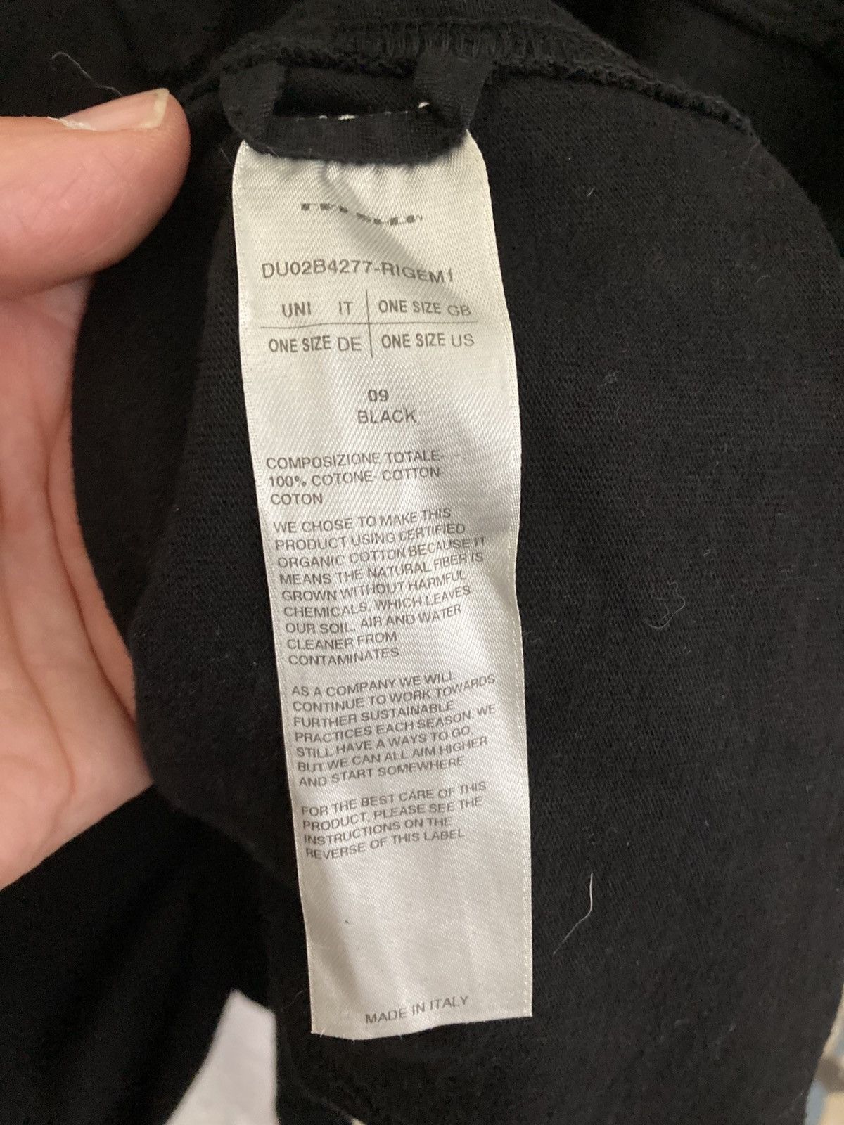 Rick Owens Drkshdw NEVER WORN / Rick Owens DRKSHDW Crater Sweat Shirt Size US M / EU 48-50 / 2 - 9 Thumbnail