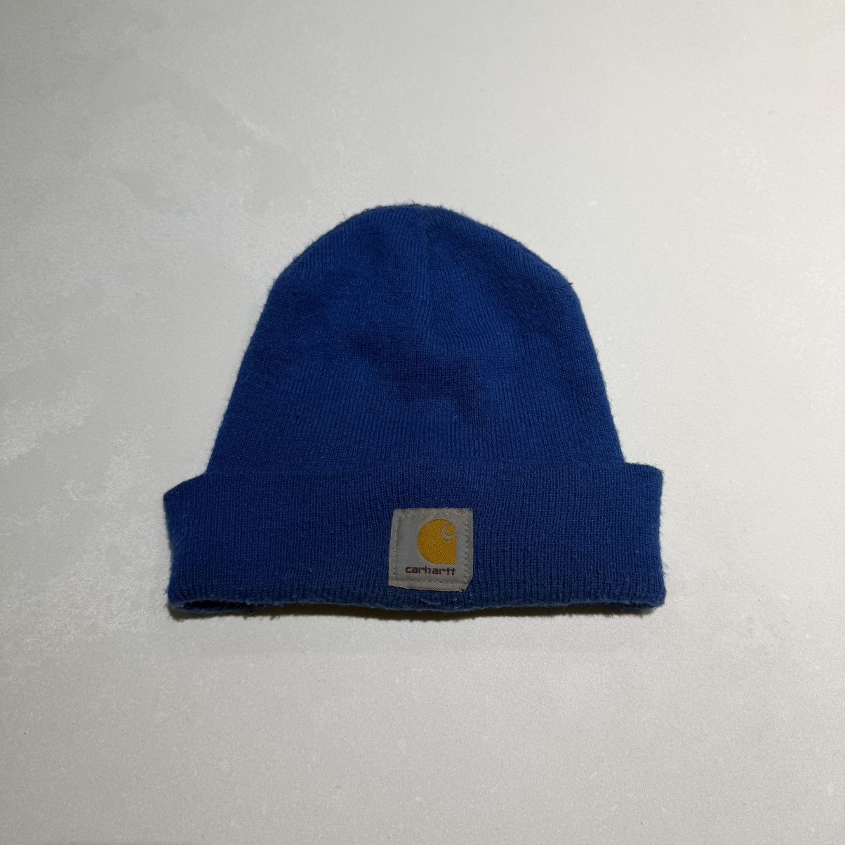 Carhartt Carhartt Blue Beanie Size ONE SIZE - 1 Thumbnail