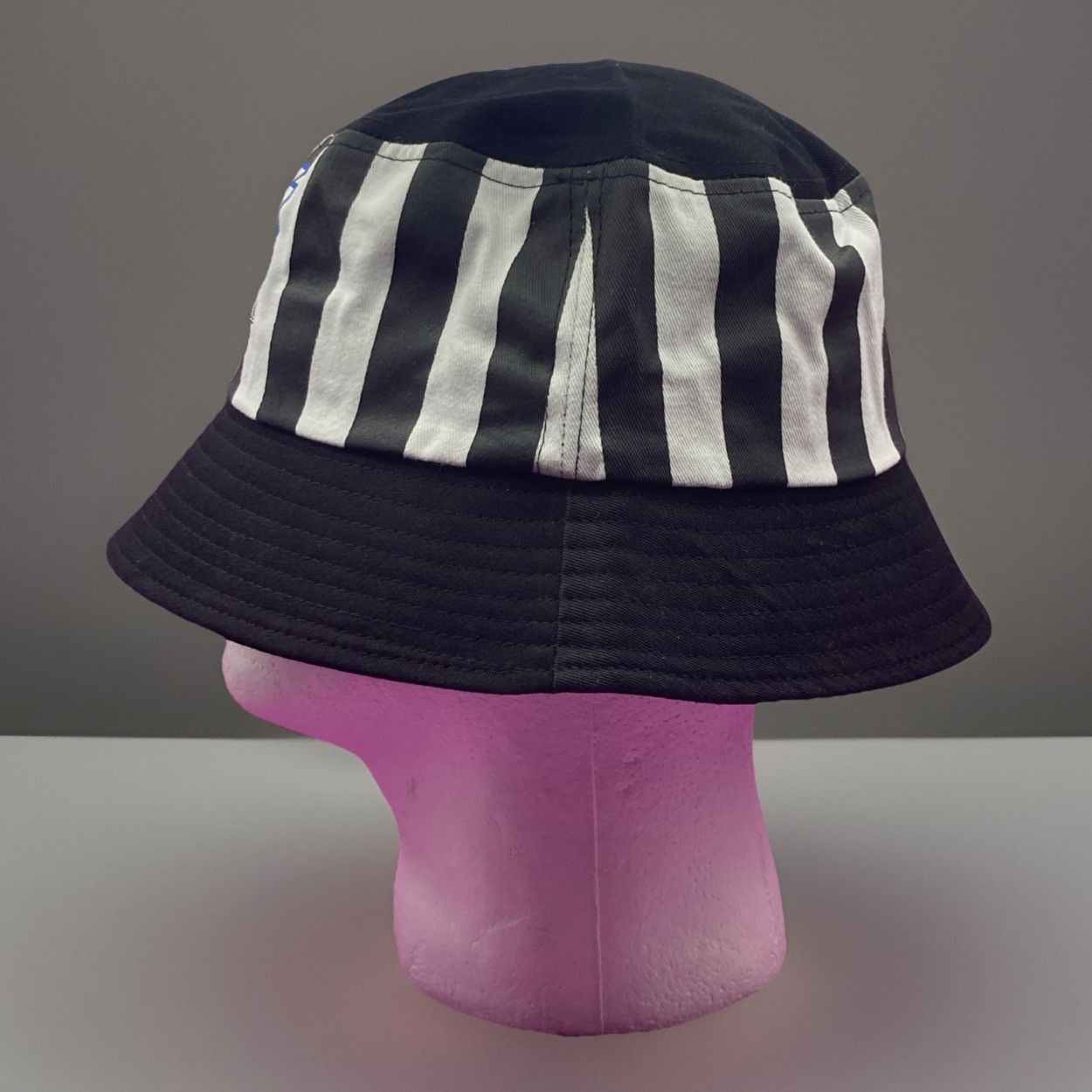 Other NWT Beetlejuice Fanta Movie Promo Bucket Hat Striped Cap Size ONE SIZE - 2 Thumbnail