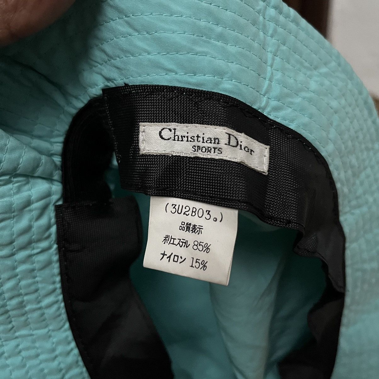 Christian Dior Monsieur × Vintage Vintage Christian Dior Sports Bucket Hat Size ONE SIZE - 5 Thumbnail