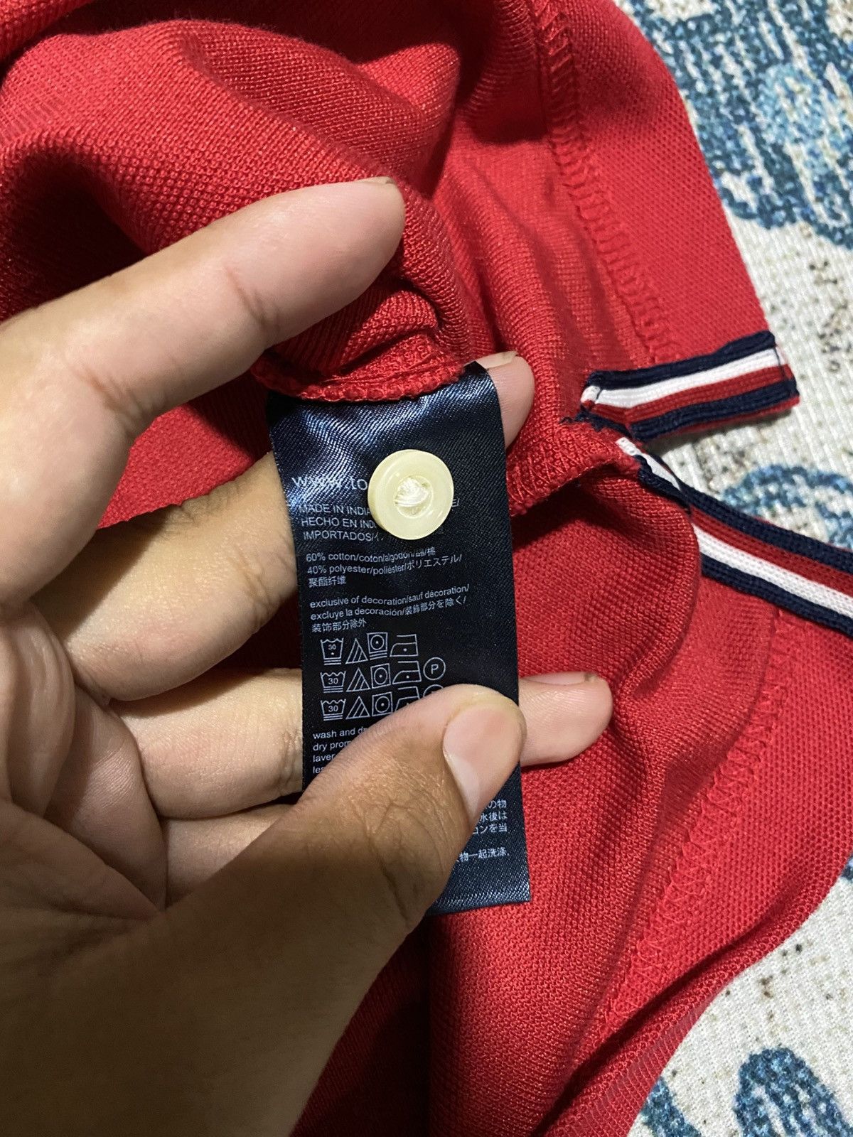 Tommy Hilfiger Poloshirt Tommy Hilfiger Size US XL / EU 56 / 4 - 4 Thumbnail