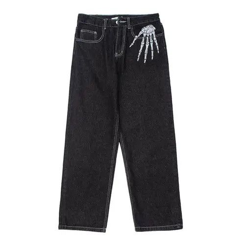 Jean japanese style skeleton denim jeans Size US 30 / EU 46 - 3 Thumbnail