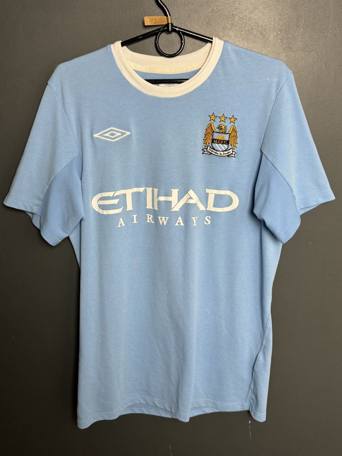 Umbro Manchester City 09/10 Home Football Soccer Jersey T-Shirt Size US M / EU 48-50 / 2 - 1 Thumbnail