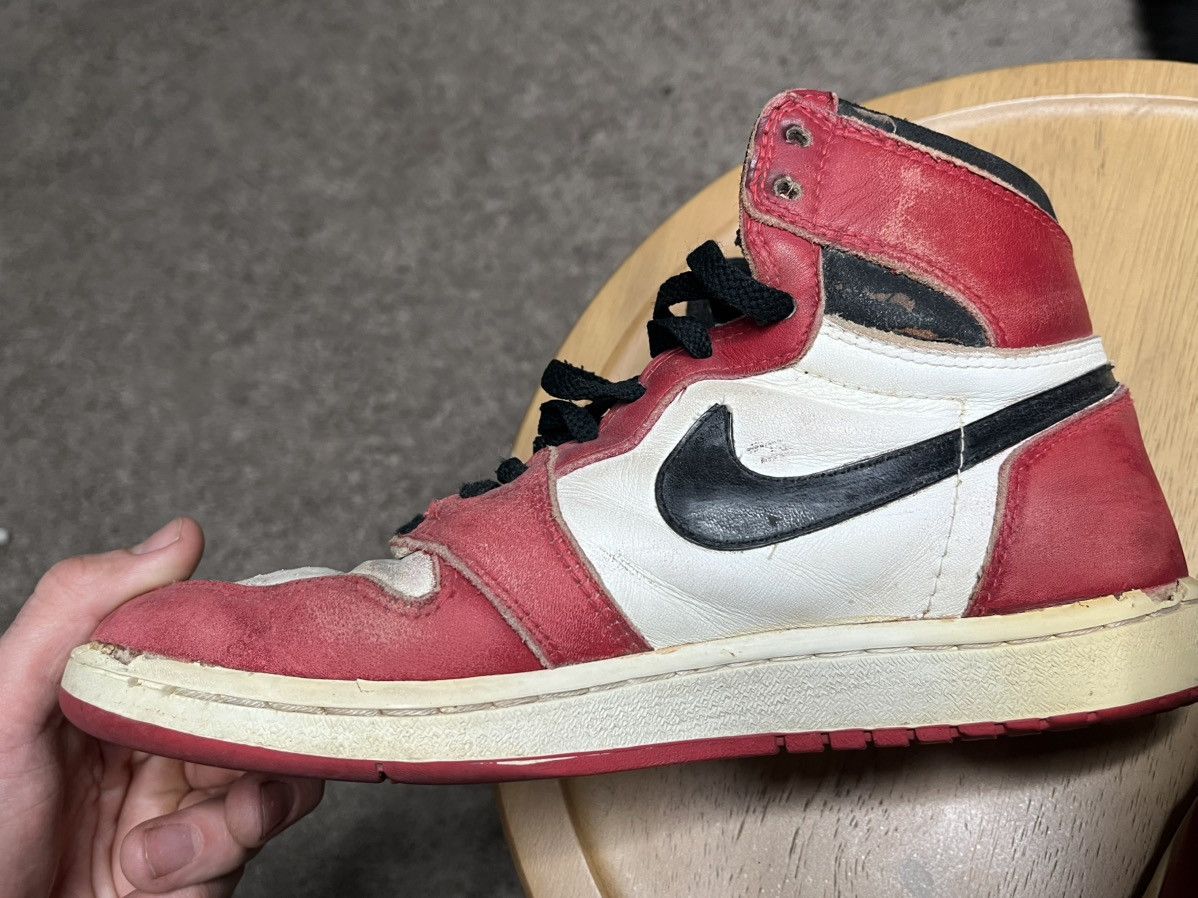 Jordan Brand × Nike × Vintage 1985 Jordan 1 Size US 9 / EU 42 - 10 Thumbnail