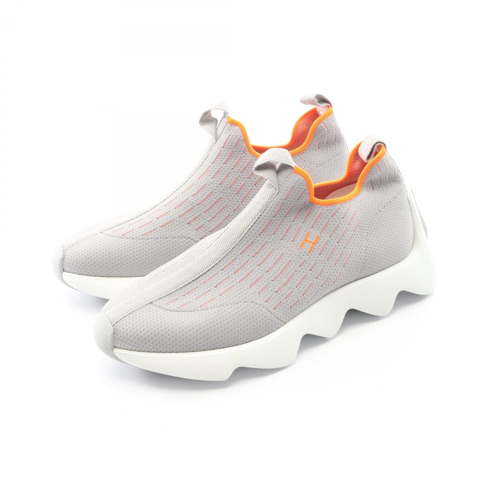 Hermes Hermes Hermes Eclair Fabric Sneakers Textile Shoes DUTY FREE for USA Size ONE SIZE - 1 Thumbnail