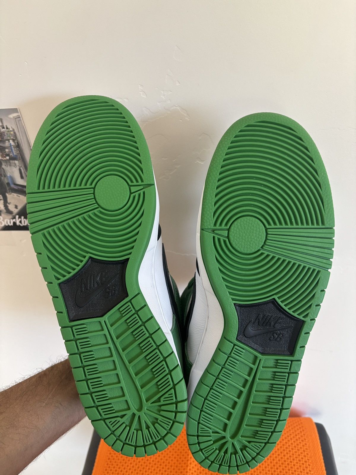 Nike Nike SB Dunk Low Classic Green Size US 11 / EU 44 - 9 Thumbnail