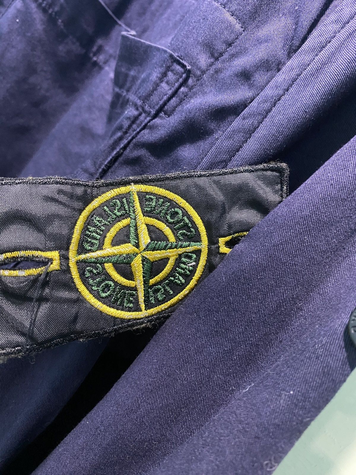 Stone Island Aw03 Stone Island Reversible Overshirt Size US L / EU 52-54 / 3 - 11 Thumbnail