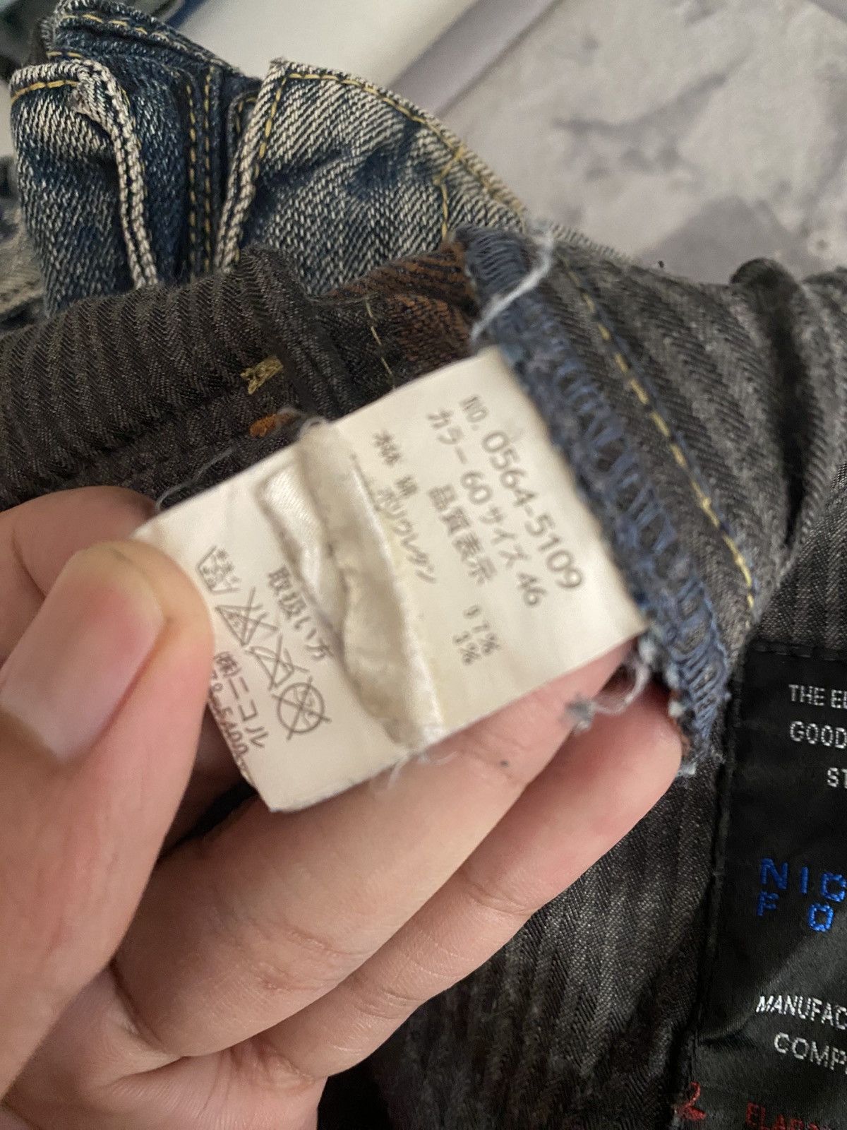 Nicole Club × Vintage NICOLE CLUB FOR MEN Japanese Pocket Utility Cargo Jeans Size US 30 / EU 46 - 19 Thumbnail
