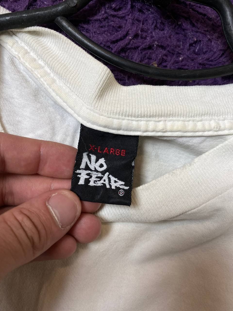 No Fear No Fear Y2K Logo Loose Fit Short Sleeve T-Shirt Size XL Size US XL / EU 56 / 4 - 2 Thumbnail