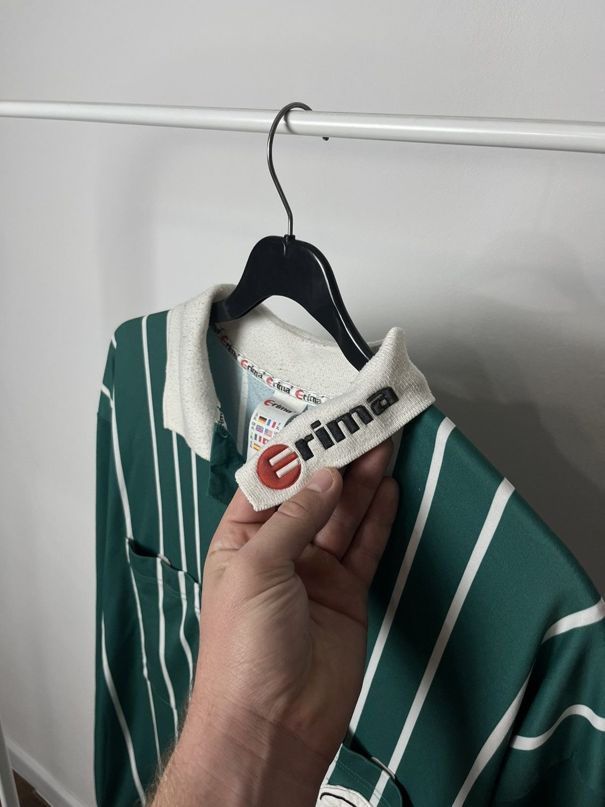 Erima × Vintage Vintage Erima Made in Slovenia Referee Longsleeve Jersey Size US XL / EU 56 / 4 - 3 Thumbnail