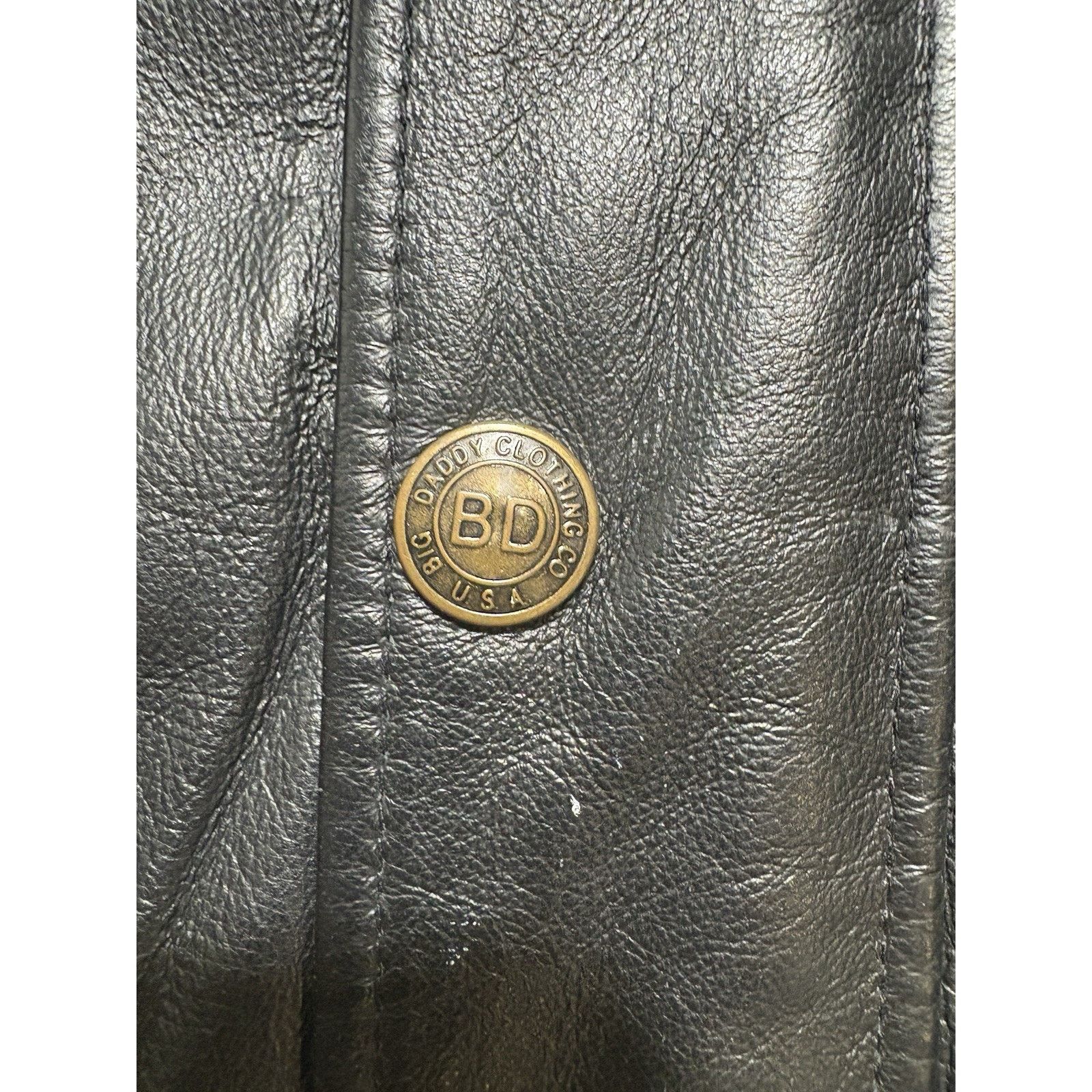 Other Big Daddy Leather Varsity Jacket Oversized Y2K Men’s 3XL Size US XXL / EU 58 / 5 - 10 Thumbnail