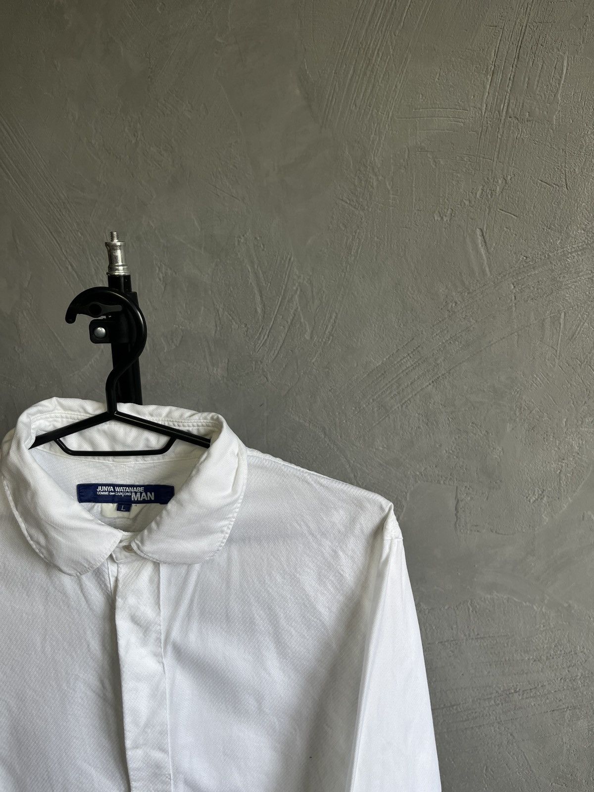 Junya Watanabe Junya Watanabe Comme des Garcons MAN White Oxford Shirt Size US L / EU 52-54 / 3 - 3 Thumbnail