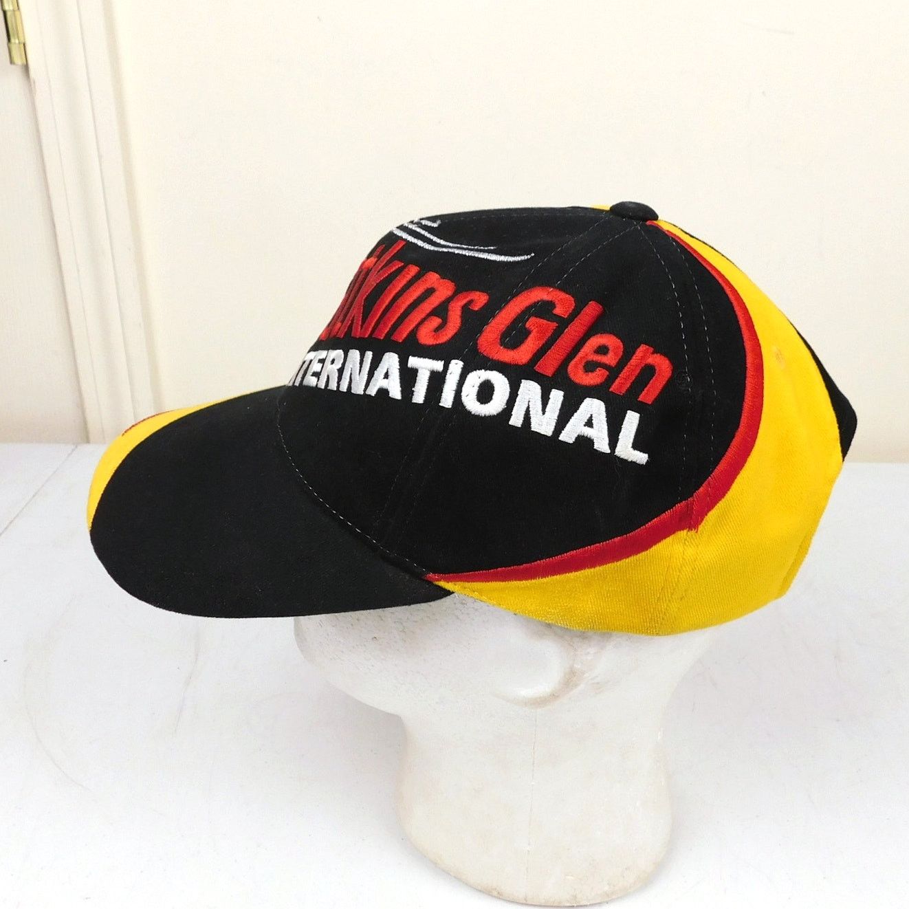 American Needle Vintage Watkins Glen Speedway Hat Adjustable NWOT Yellow Red Size ONE SIZE - 3 Thumbnail