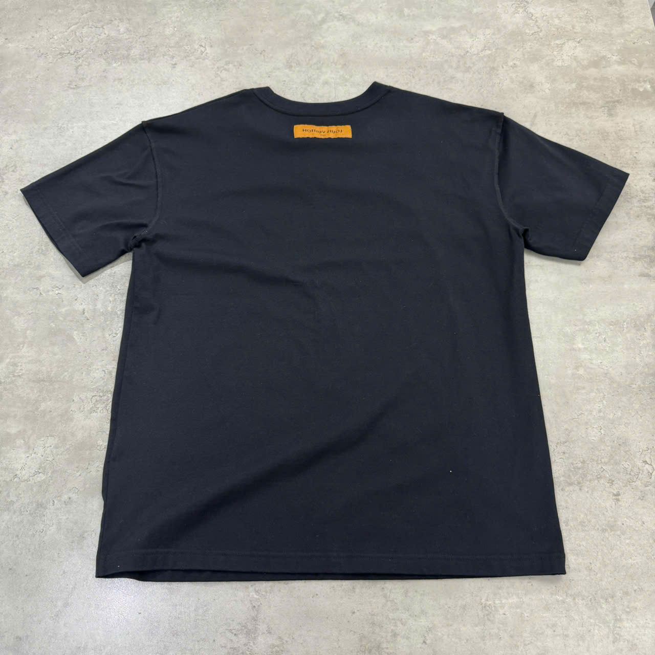 Louis Vuitton LOUIS VUITTON Concert Print T-Shirt BLACK Size US L / EU 52-54 / 3 - 2 Thumbnail