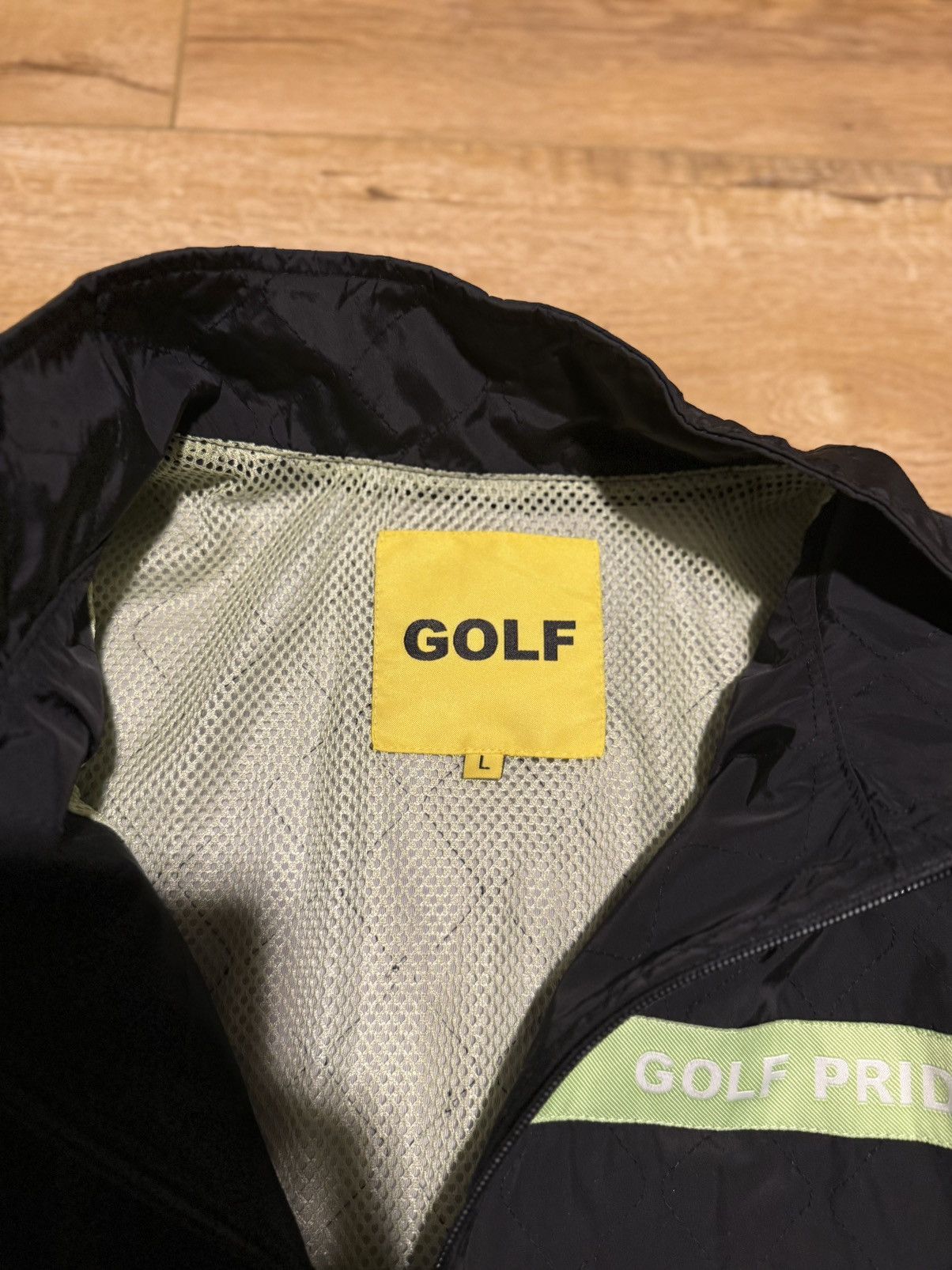 Golf Wang Golf Wang WORLD WIDE QUILTED TRACK JACKET Size US L / EU 52-54 / 3 - 3 Thumbnail