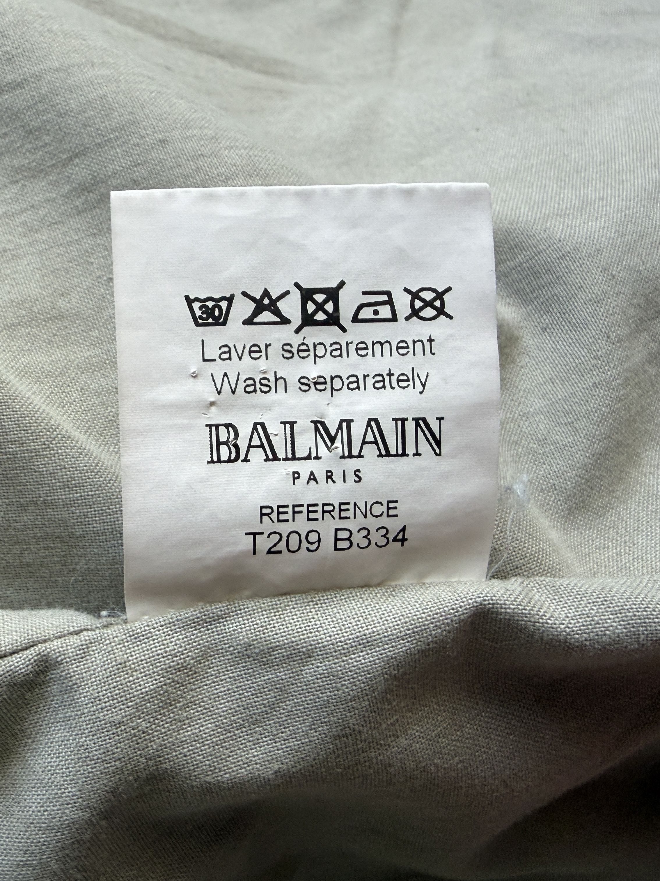 Balmain SS11 Distressed M65 Military Parka Size US M / EU 48-50 / 2 - 13 Thumbnail