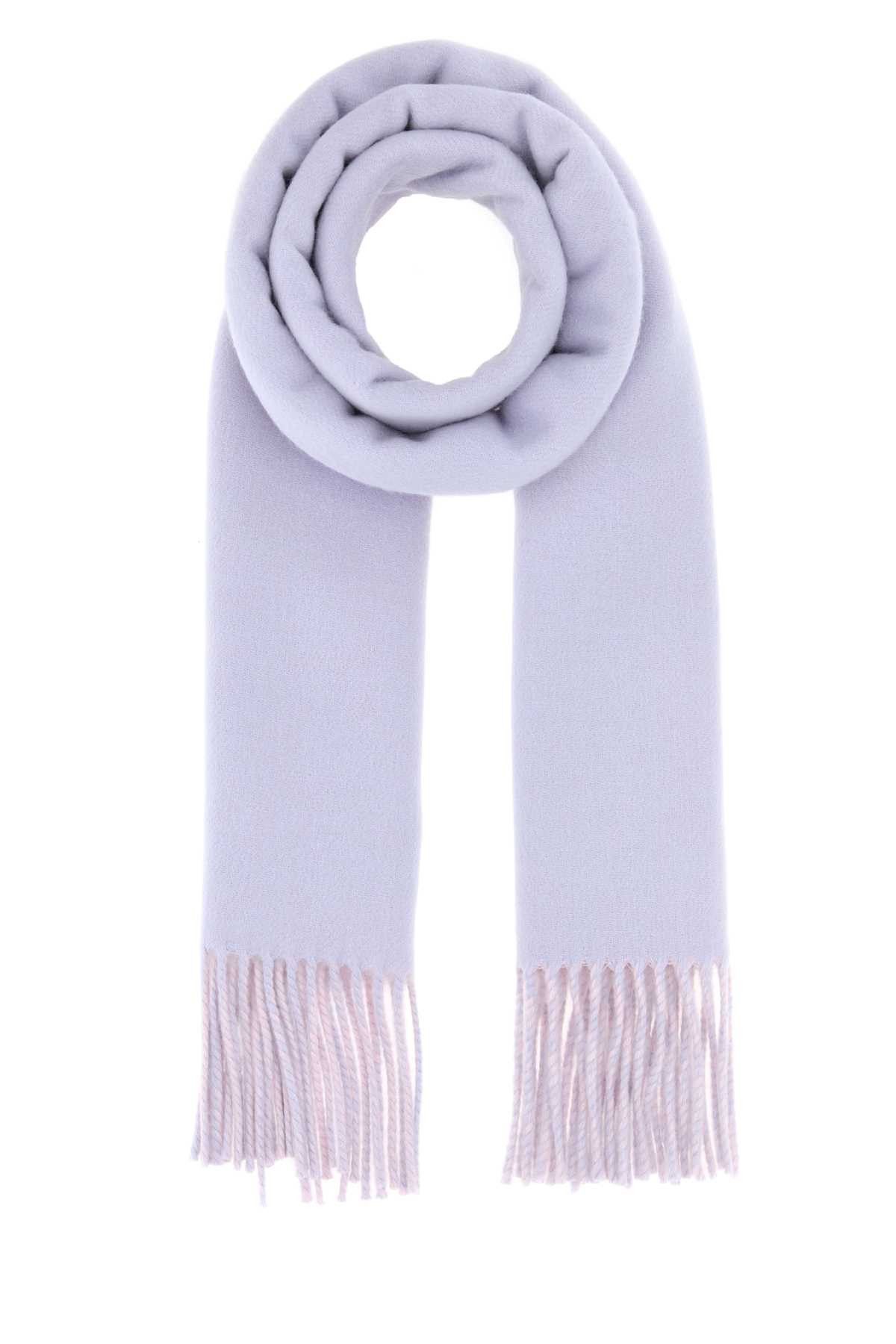 Burberry Lilac Cashmere Reversible Scarf Size ONE SIZE - 1 Thumbnail