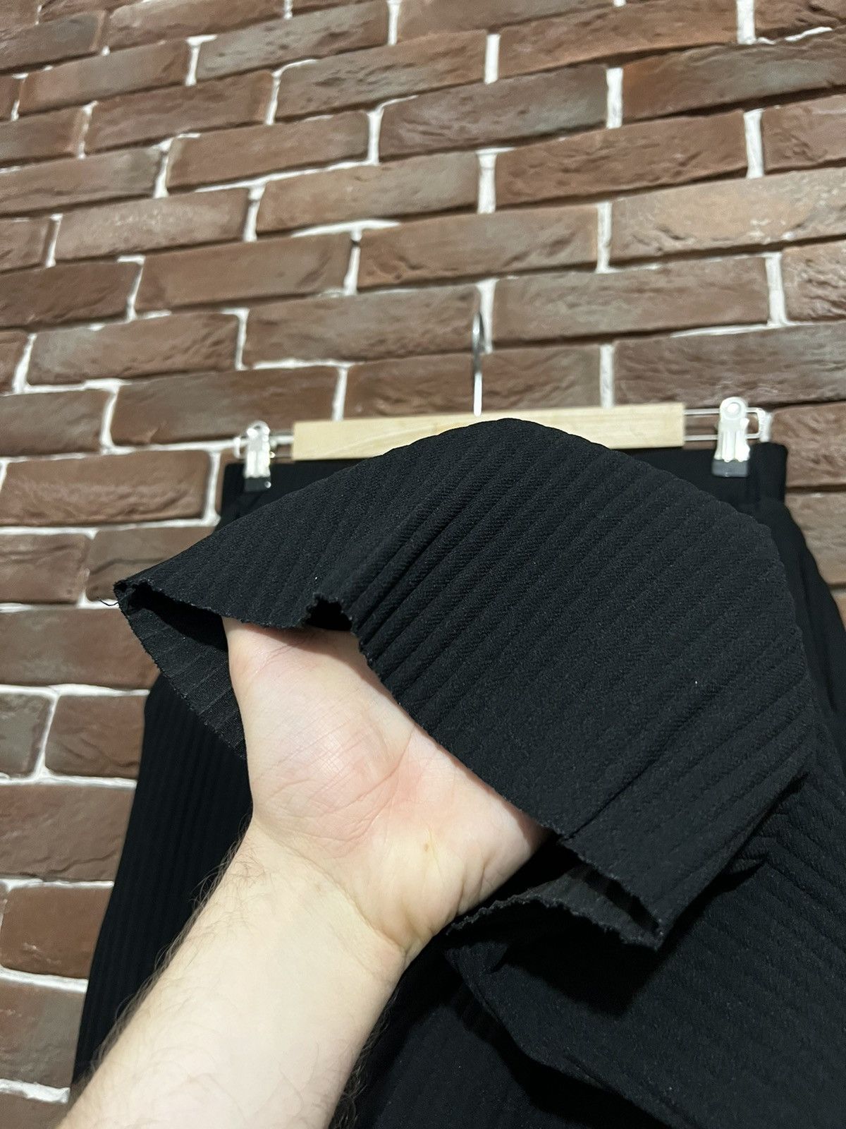 Japanese Brand Rare Vintage Y2k Casual Black Light Pant Issey Miyake Vibe Size US 34 / EU 50 - 6 Thumbnail