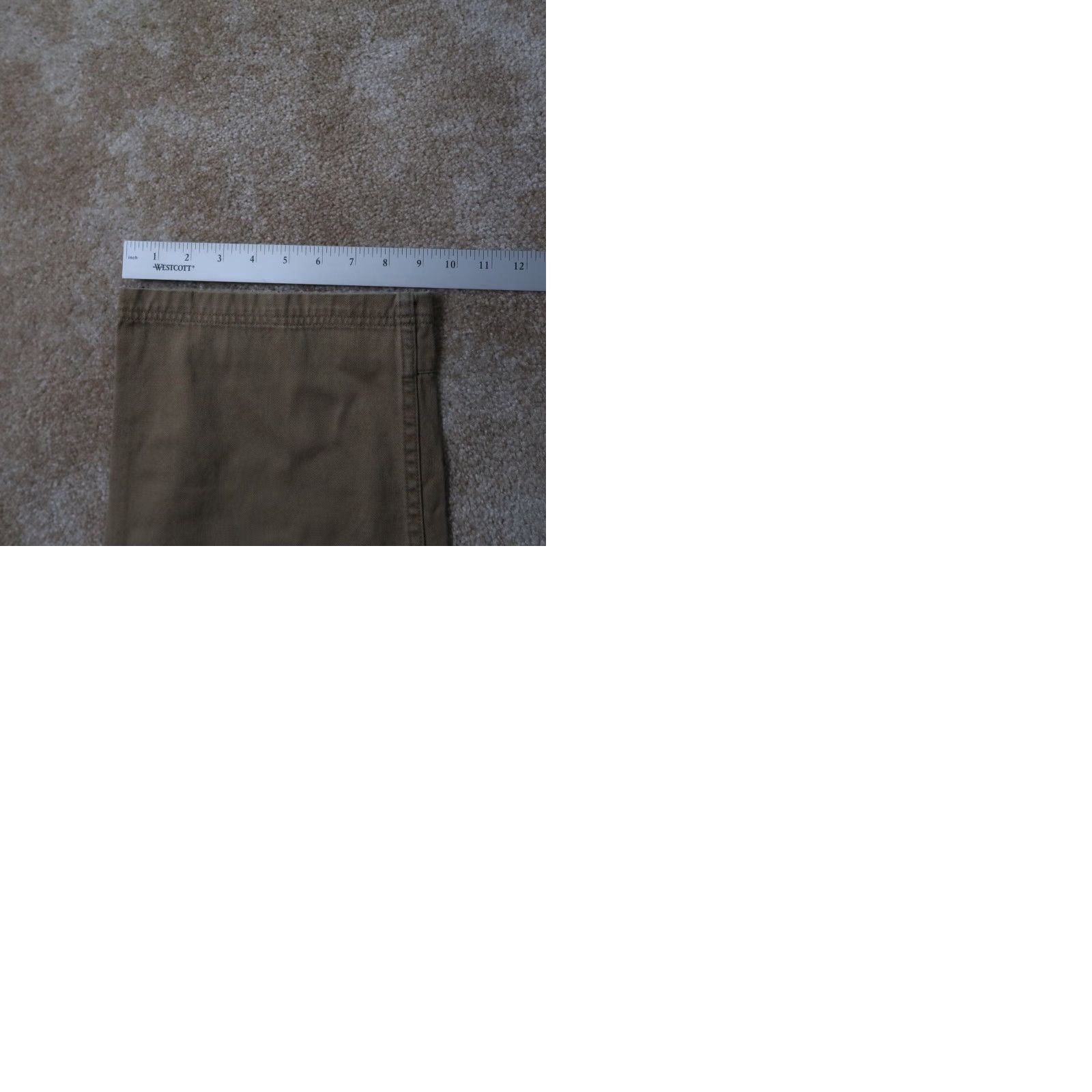 Vintage Duluth Straight Leg Pants Men's 40x30 Beige Workwear 5-Pocket Design Belt Loops Cargo Flat Front Size US 40 / EU 56 - 9 Thumbnail