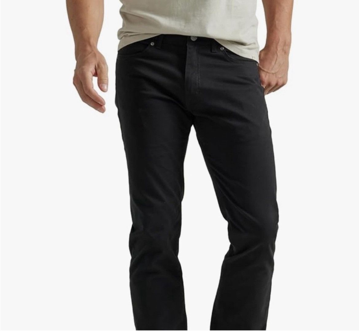 Lee Men’s leg jeans size 29 x 30 slim straight stretch Size US 29 - 1 Thumbnail