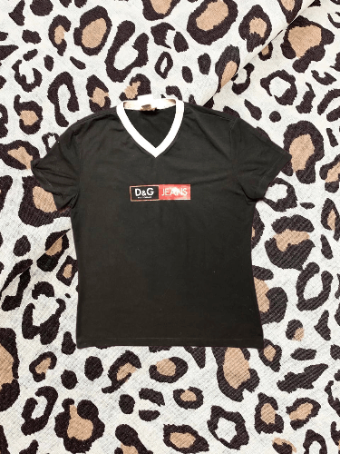 Dolce & Gabbana Dolce & Gabbana Vintage Box Logo T-Shirt D&G JEANS Size XL / US 12-14 / IT 48-50 - 1 Thumbnail